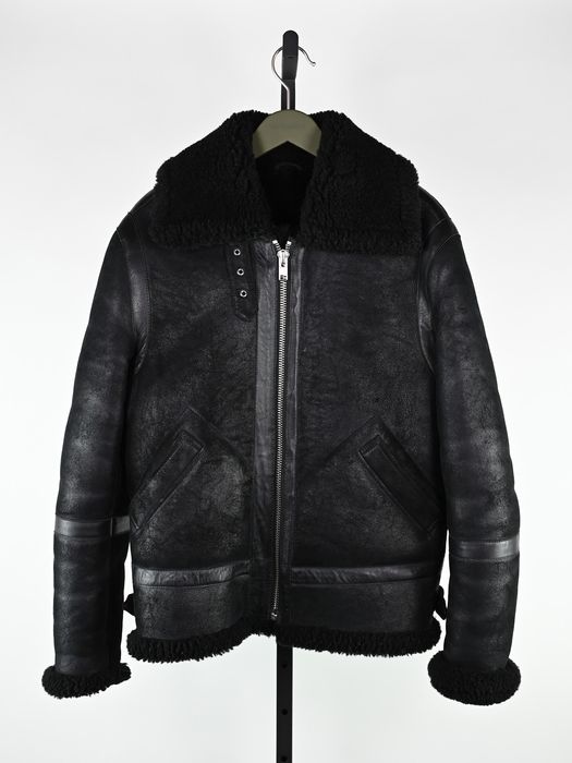 Acne ian hot sale shearling jacket