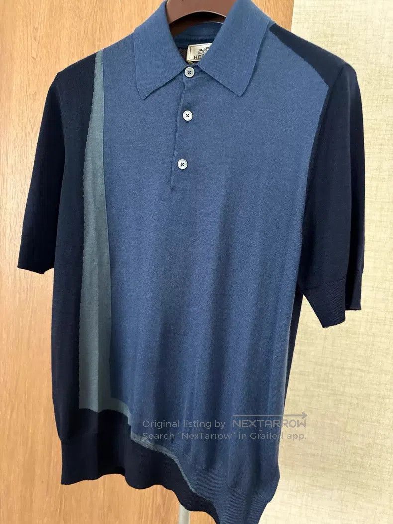 Hermes Hermes Spring/Summer Short Sleeve Knit Polo Size US S / EU 44-46 / 1 - 4 Thumbnail