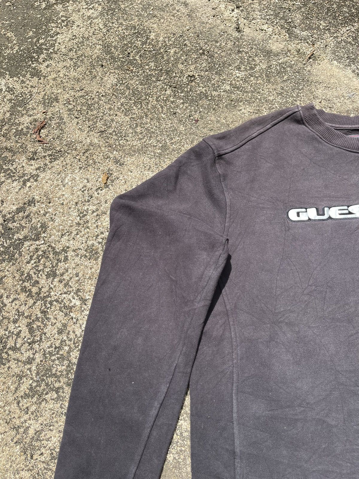 Guess Guess USA Vintage Sweatshirt Faded Black Made in Taiwan Size US M / EU 48-50 / 2 - 4 Thumbnail
