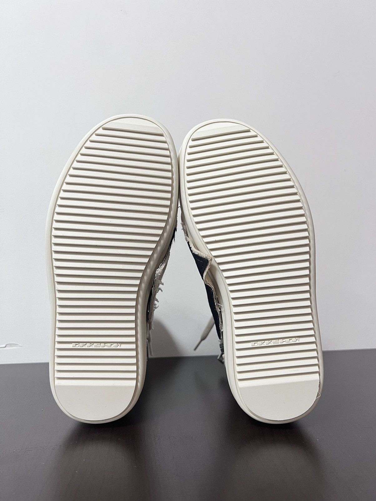 Rick Owens Drkshdw Rick owens drkshdw patch ramones high top sneakers sz35 Size US 5 / IT 35 - 8 Thumbnail