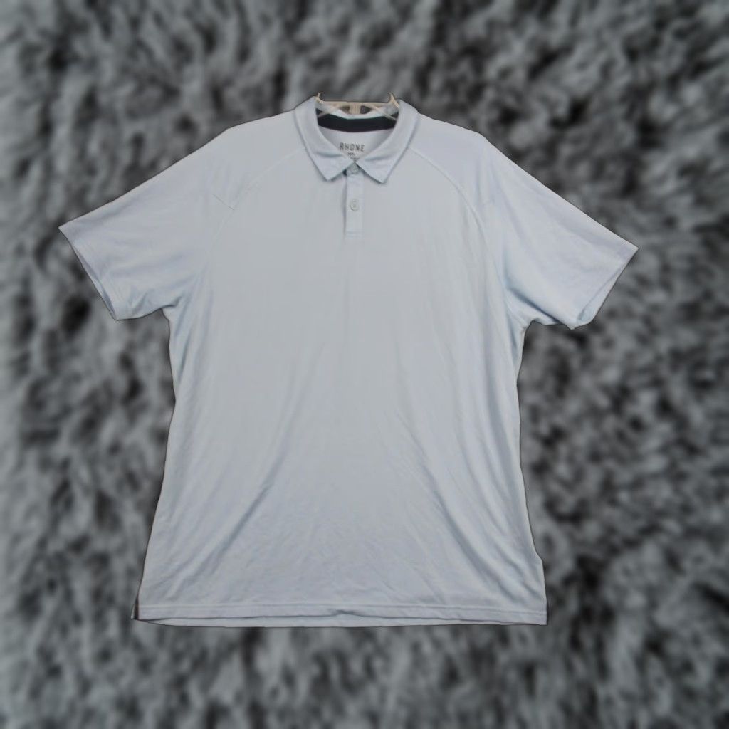 Rhone Rhone Polo Shirt Mens XL Light Blue Performance Golf Active Summer SMR 2023 Polo Short Sleeve Mens XL Light Blue Performance Golf SMR 2023 Size US XL / EU 56 / 4 - 1 Thumbnail