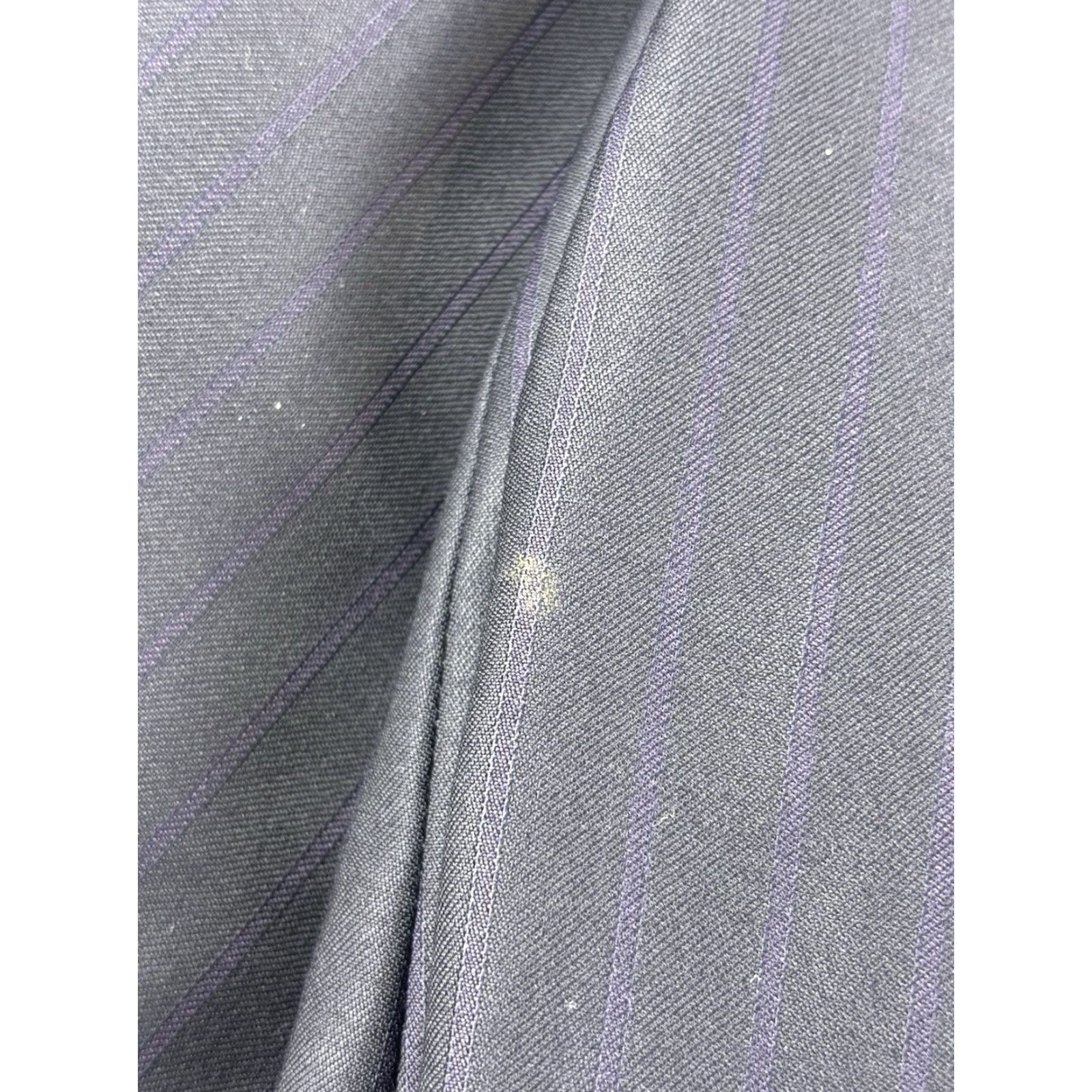 Ermenegildo Zegna Ermenegildo Zegna Sport Coat Mens 38 Blue Wool Regular Notch Lapel Four-Button Single-Breasted Jacket Coat Sports Button Up Size US XXS / EU 40 - 4 Thumbnail
