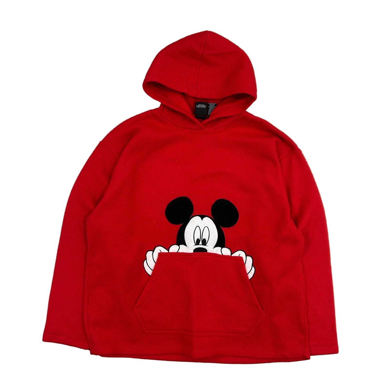 Disney Vtg Mickey Red Hoodie Size US L / EU 52-54 / 3 - 1 Thumbnail