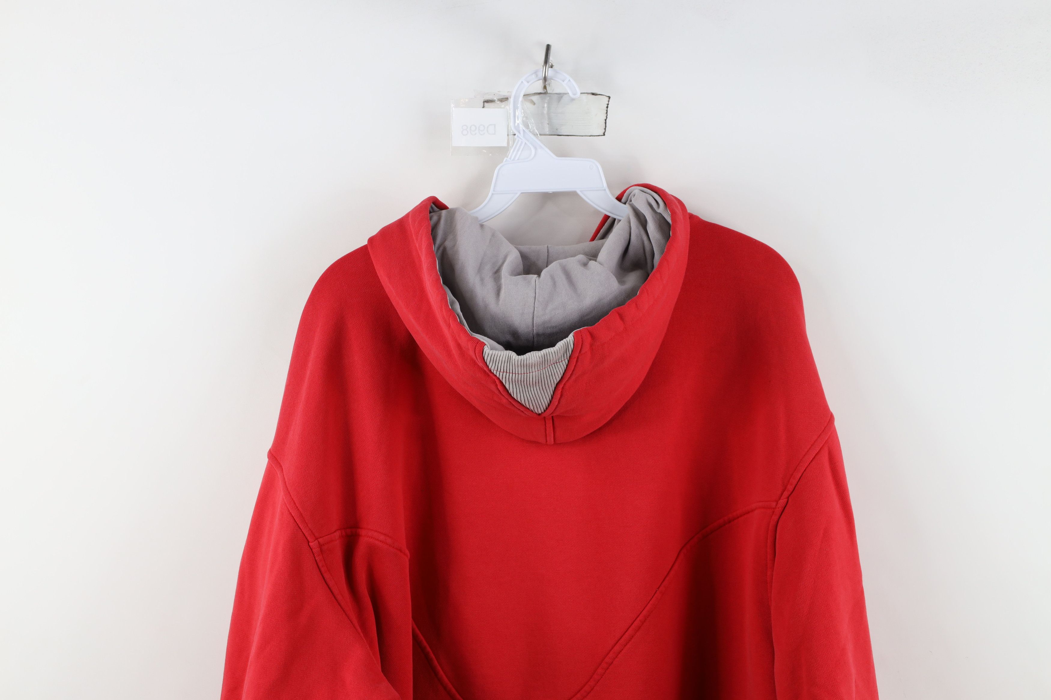 Nike Vintage Nike Center Swoosh Ohio State University Hoodie Red Size US L / EU 52-54 / 3 - 15 Thumbnail