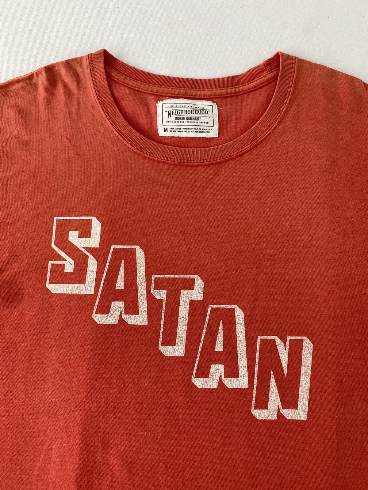Neighborhood Hype Neighborhood Technical Apparel Satan Spell Out Tee Size US M / EU 48-50 / 2 - 4 Thumbnail
