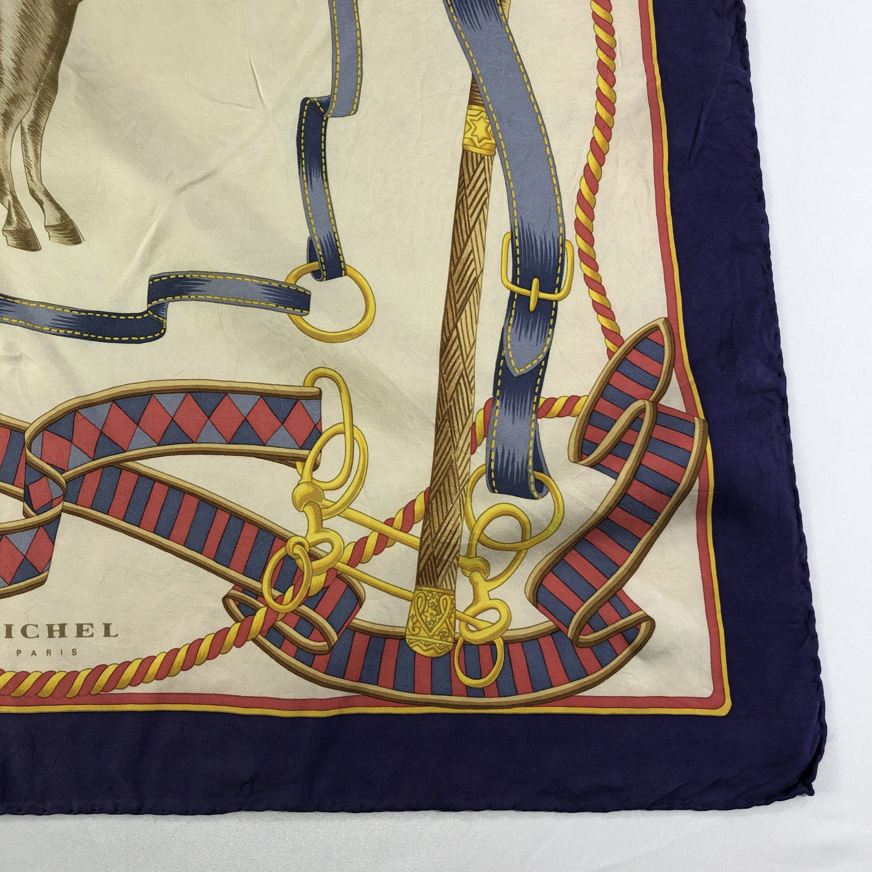 Vintage Vintage Richel Paris Silk Scarf Size ONE SIZE - 3 Thumbnail