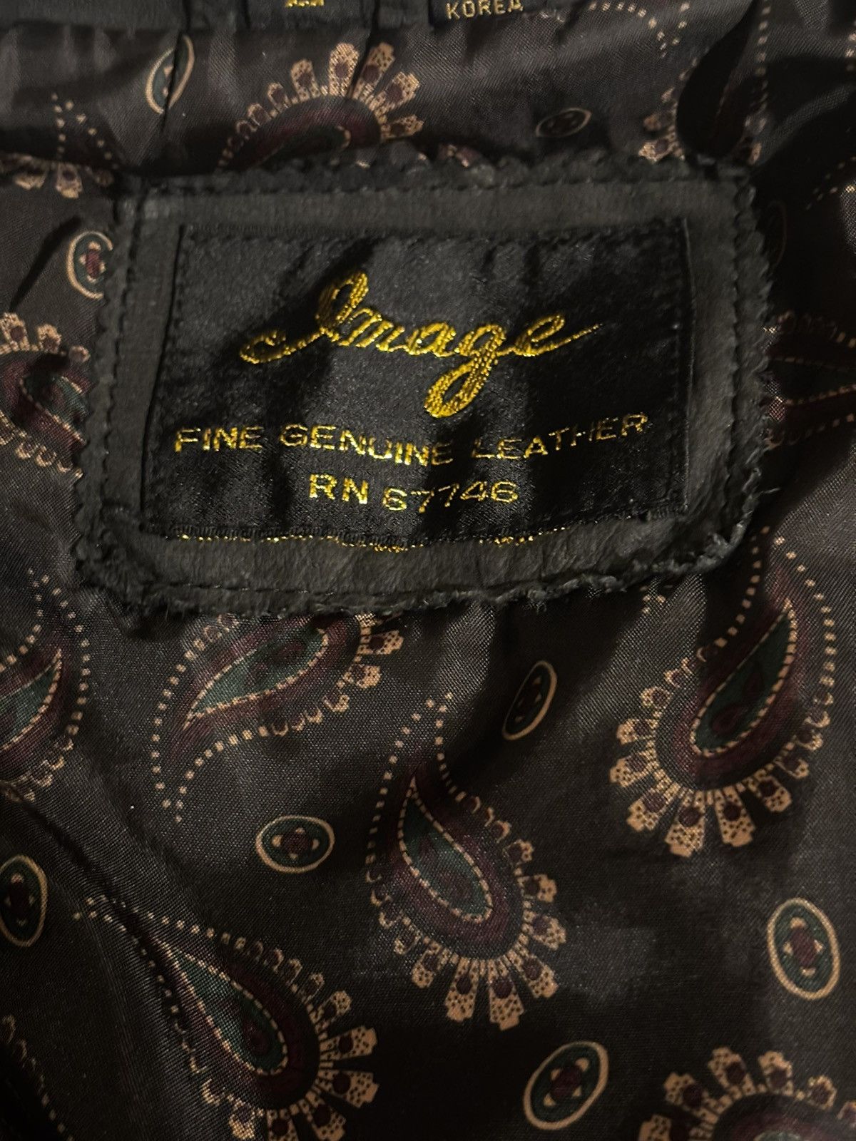 Other Men’s vintage genuine leather Jacket.mj4040 Size US L / EU 52-54 / 3 - 10 Thumbnail