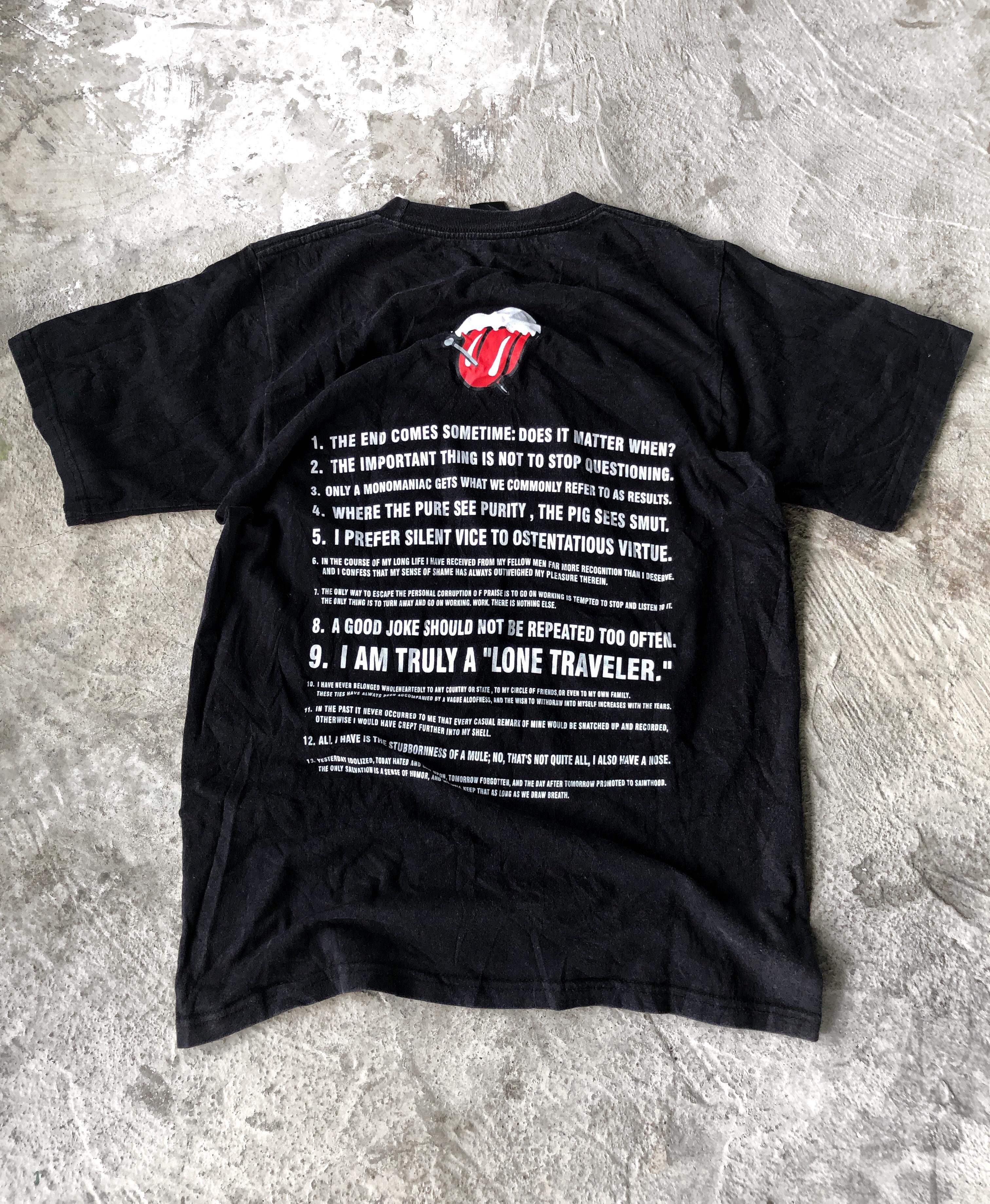 Band Tees × Japanese Brand Vintage Rooling Stone Tee Size US M / EU 48-50 / 2 - 2 Thumbnail