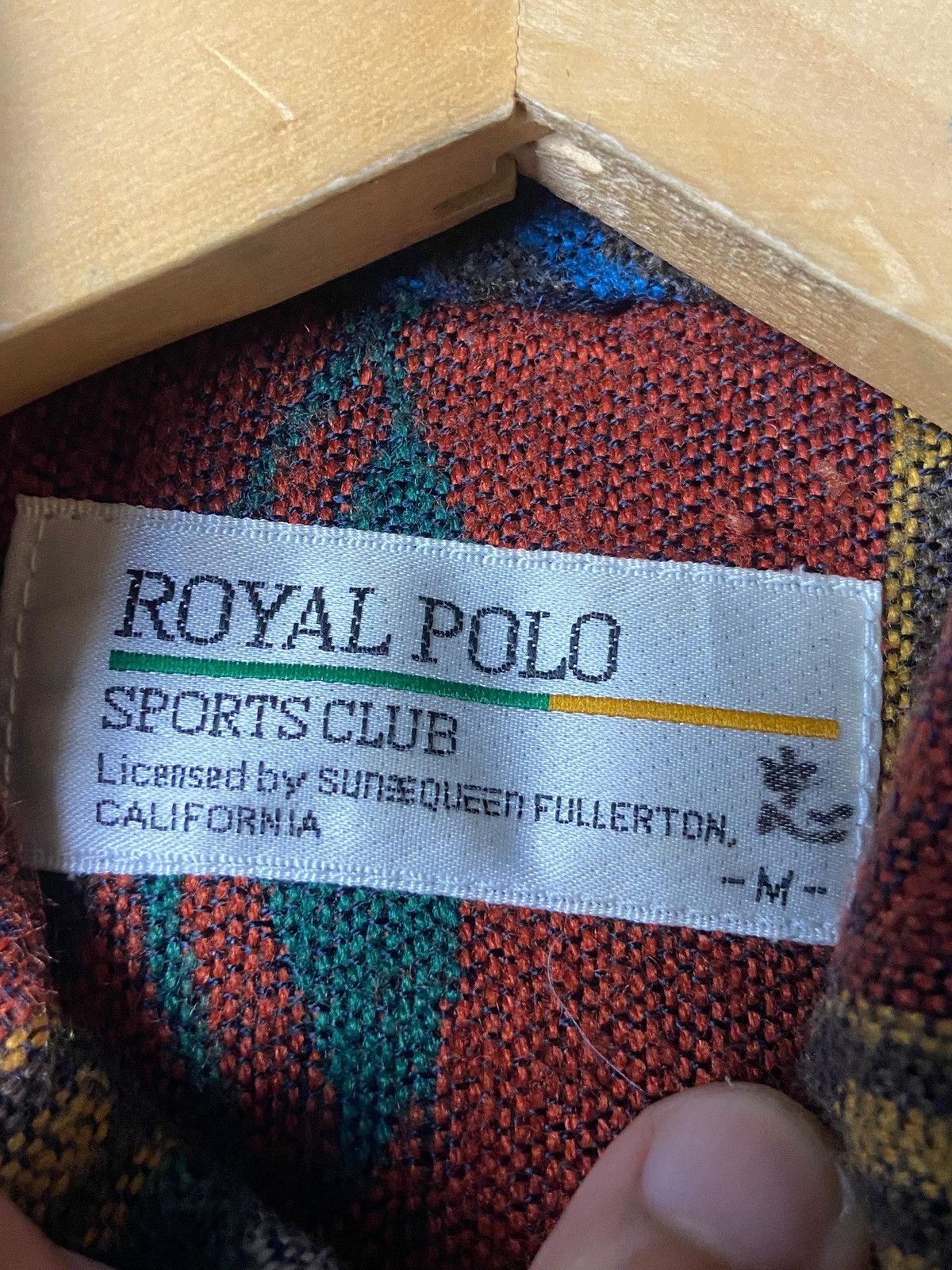 Japanese Brand × Vintage ROYAL POLO Sports Club Abstract Button up Shirt (125) Size US M / EU 48-50 / 2 - 6 Thumbnail