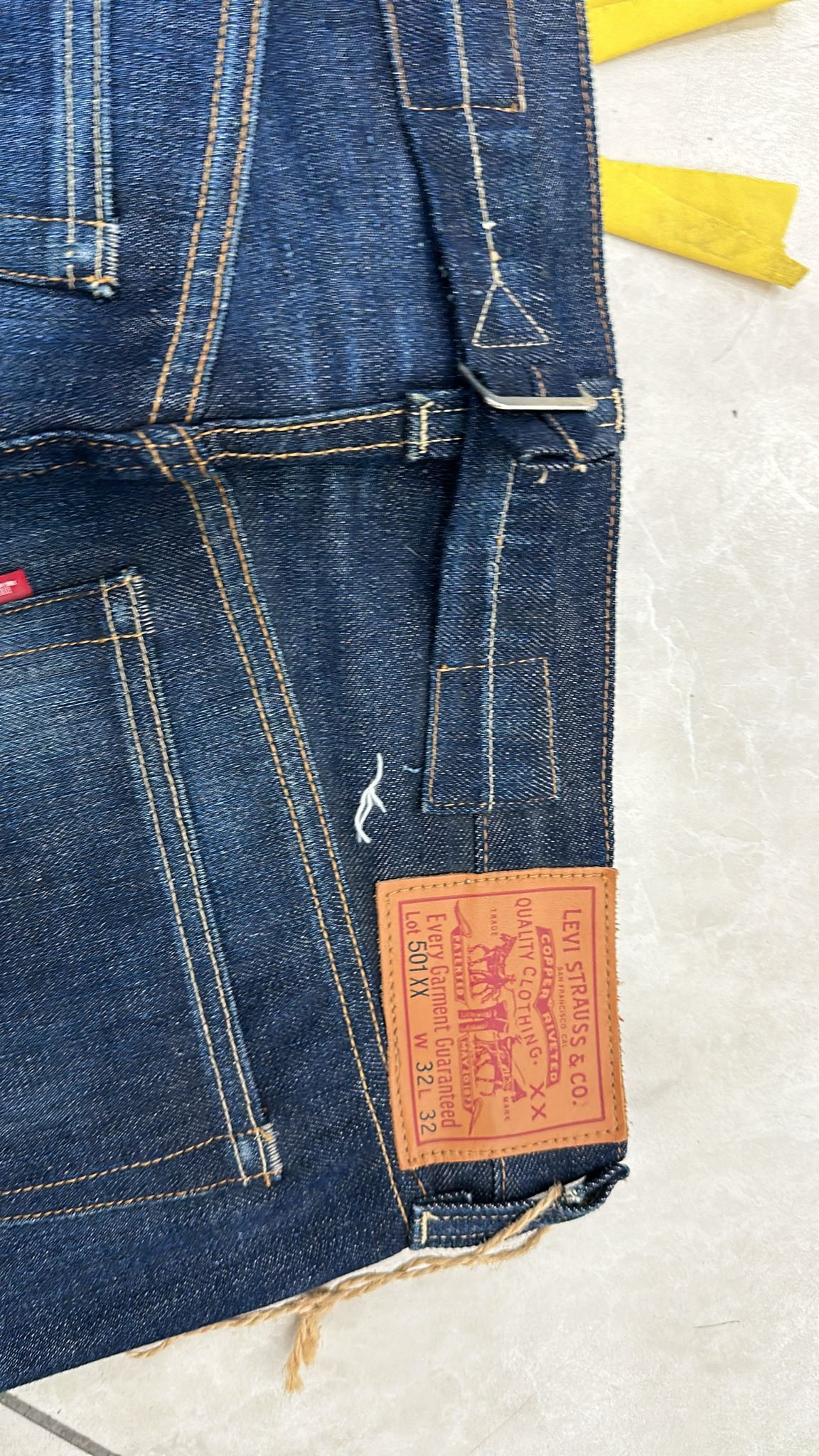 Levi's Vintage Clothing LVC Levi's Vintage Clothing 1937 501XX BigE Selvedge Jeans Size US 32 / EU 48 - 7 Thumbnail