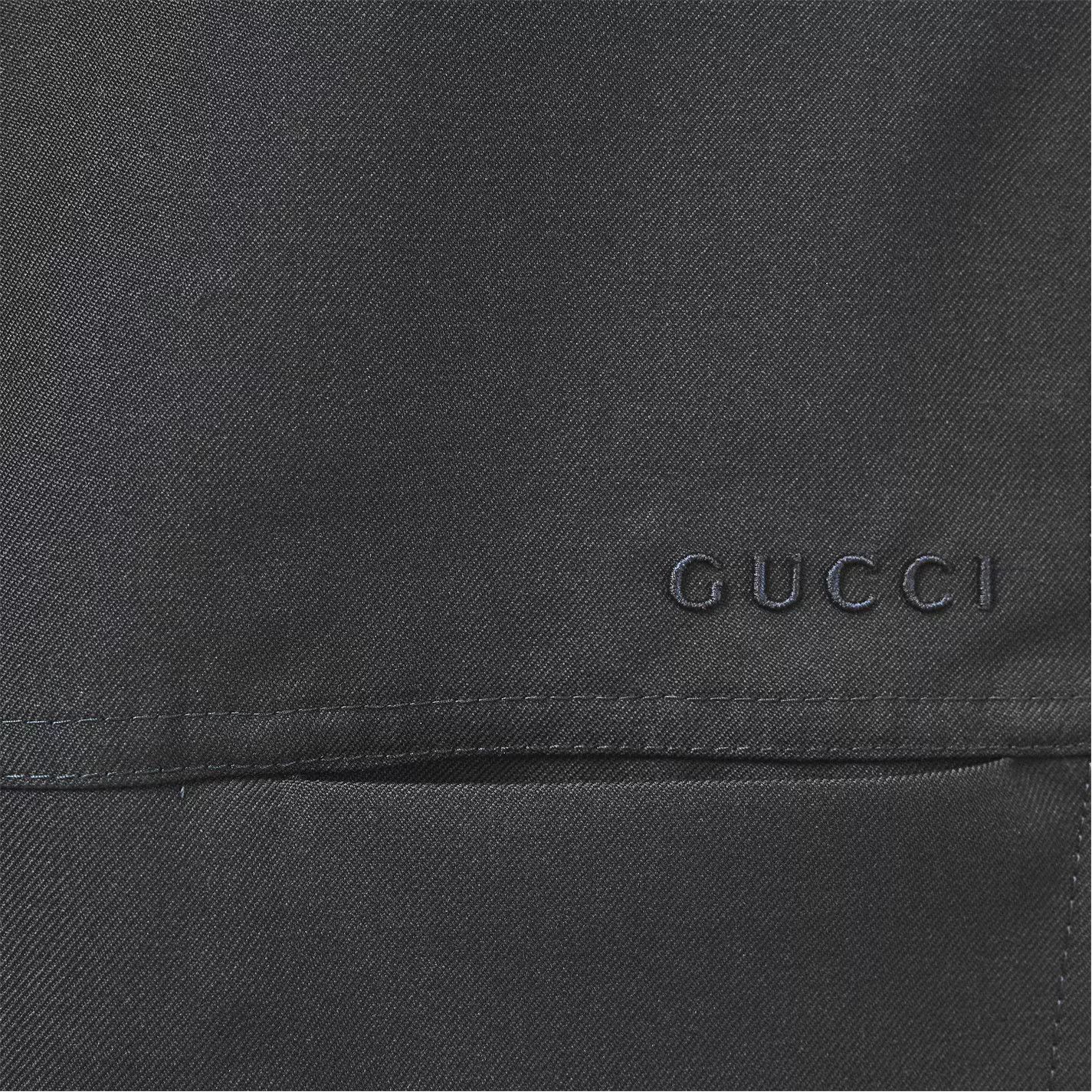 Gucci o1g2r1mq0426 Wool Straight Leg Trousers in Space Grey Size US 30 / EU 46 - 5 Thumbnail