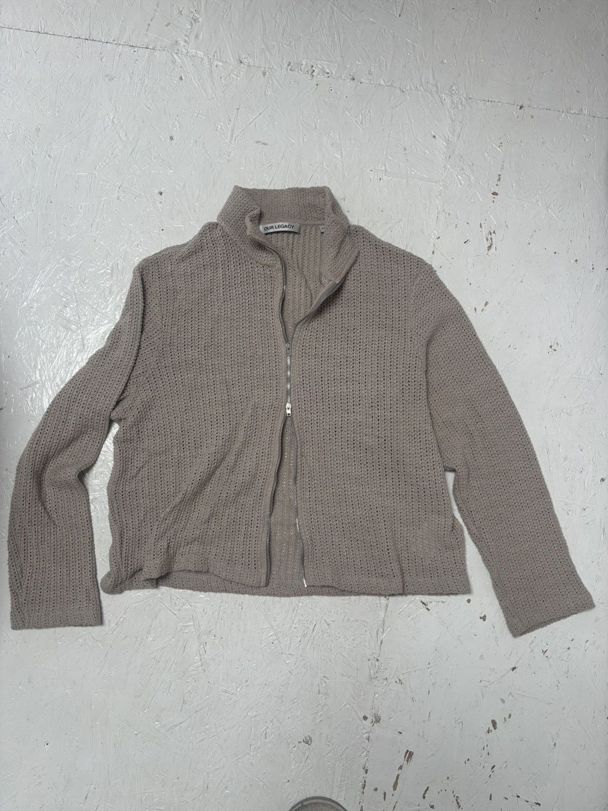 Our Legacy Our Legacy Shrunken Fullzip polo Size US S / EU 44-46 / 1 - 2 Thumbnail