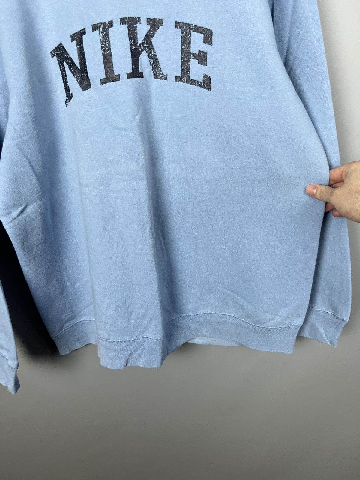 Nike Nike Vintage Sweatshirt Big Logo Swoosh Crewneck 2000s Size US M / EU 48-50 / 2 - 6 Thumbnail