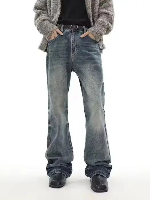 Japanese Brand Washed Denim Jeans Size US 30 / EU 46 - 1 Thumbnail