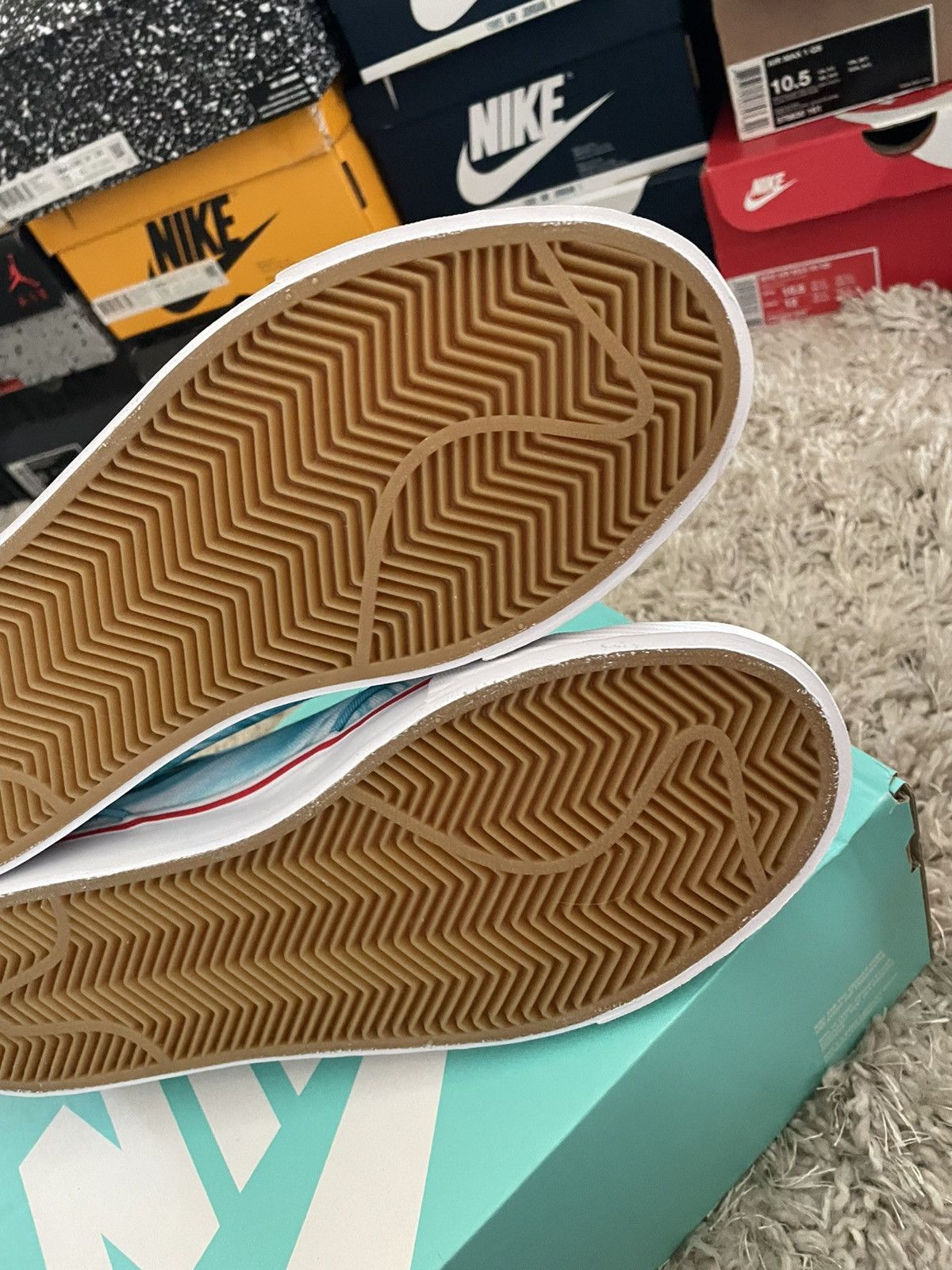 Nike SB Nike Zoom Stefan Janoski CNVS PRM Blue Size US 9.5 / EU 42-43 - 10 Thumbnail