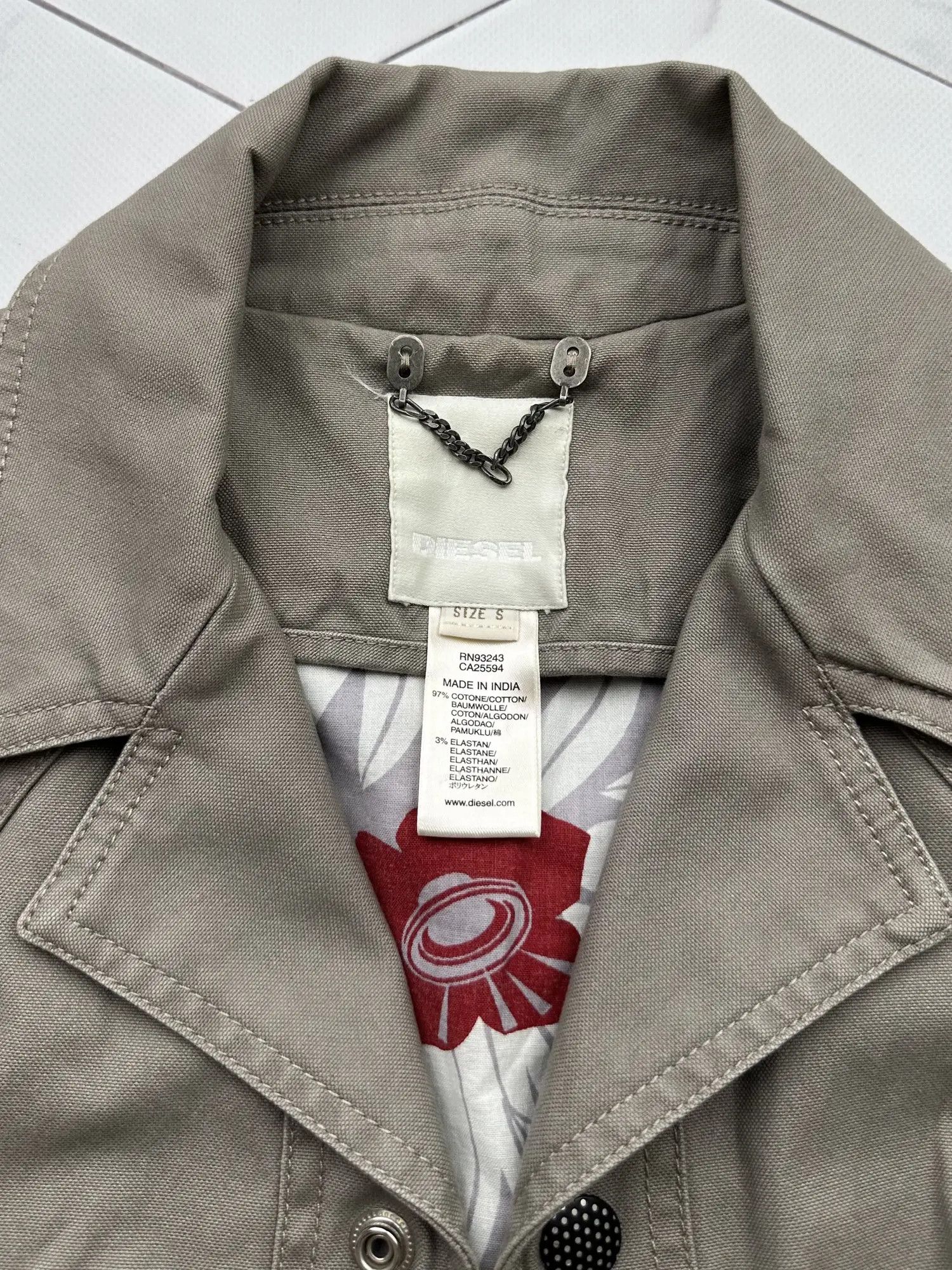 Diesel Diesel Vintage Jacket (B106) Size S / US 4 / IT 40 - 4 Thumbnail