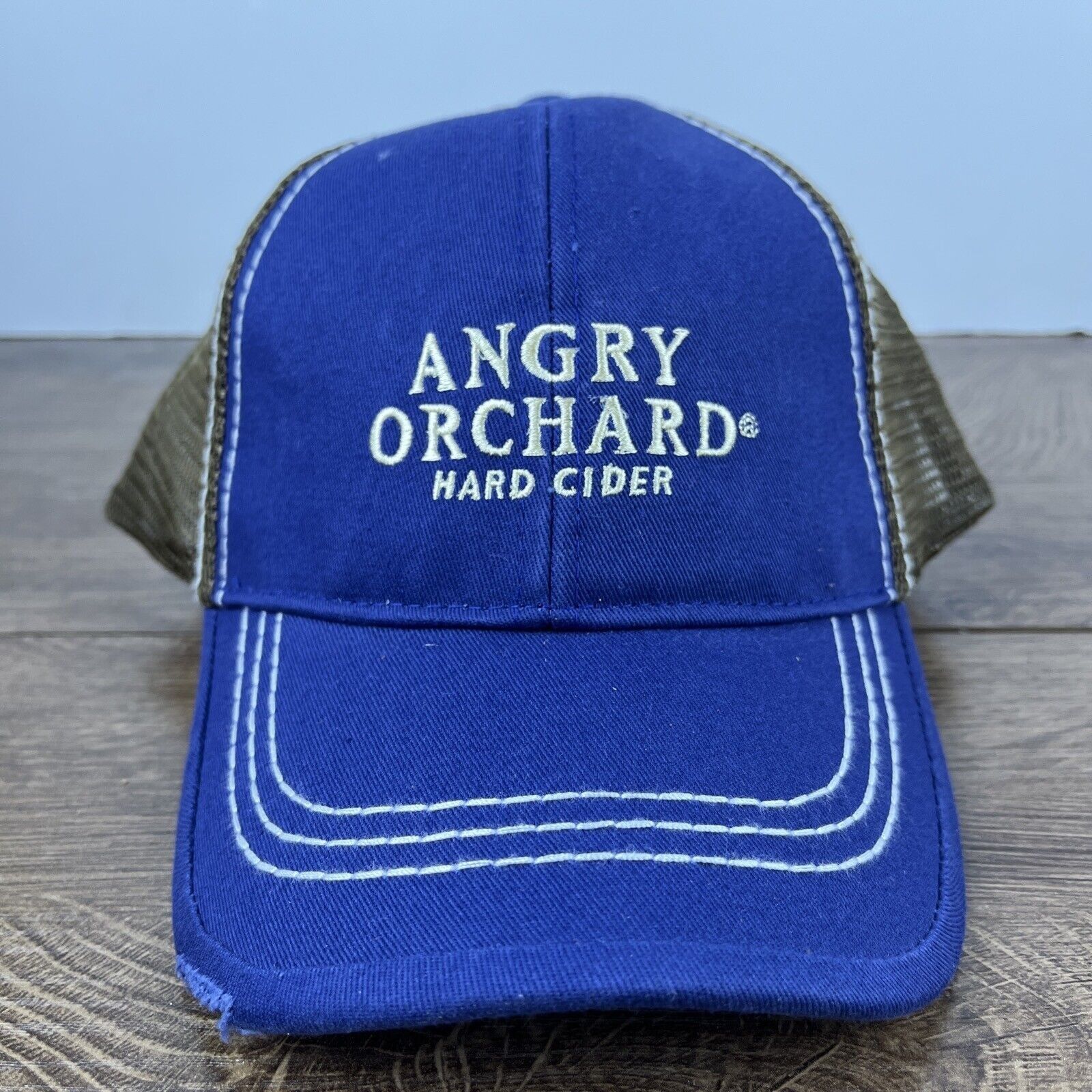 Other Angry Orchard Hat Hard Cider Blue Hat Snapback Angry Orchard Size ONE SIZE - 1 Thumbnail