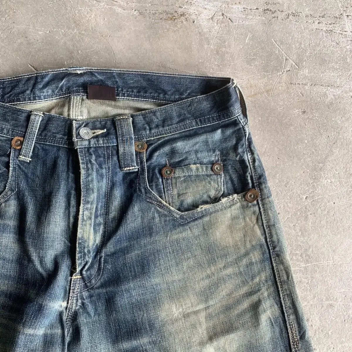 Levi's Levi’s 503XX Jeans Mudwash 32x31 Distressed Denim Pants Size US 32 / EU 48 - 10 Thumbnail