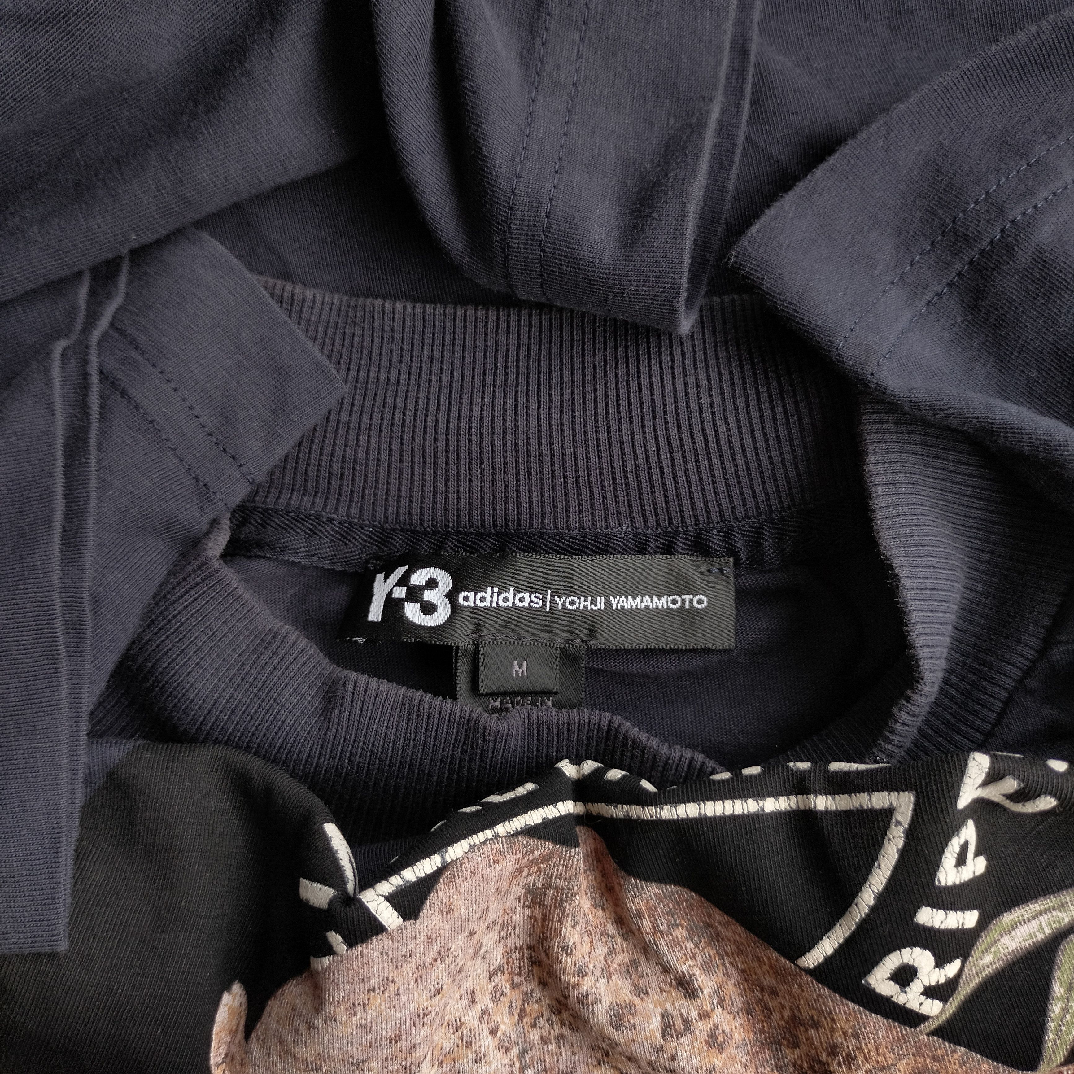 Adidas × Y-3 Adidas Y-3 yohji yamamoto leopard bamboo tee Size US M / EU 48-50 / 2 - 7 Thumbnail
