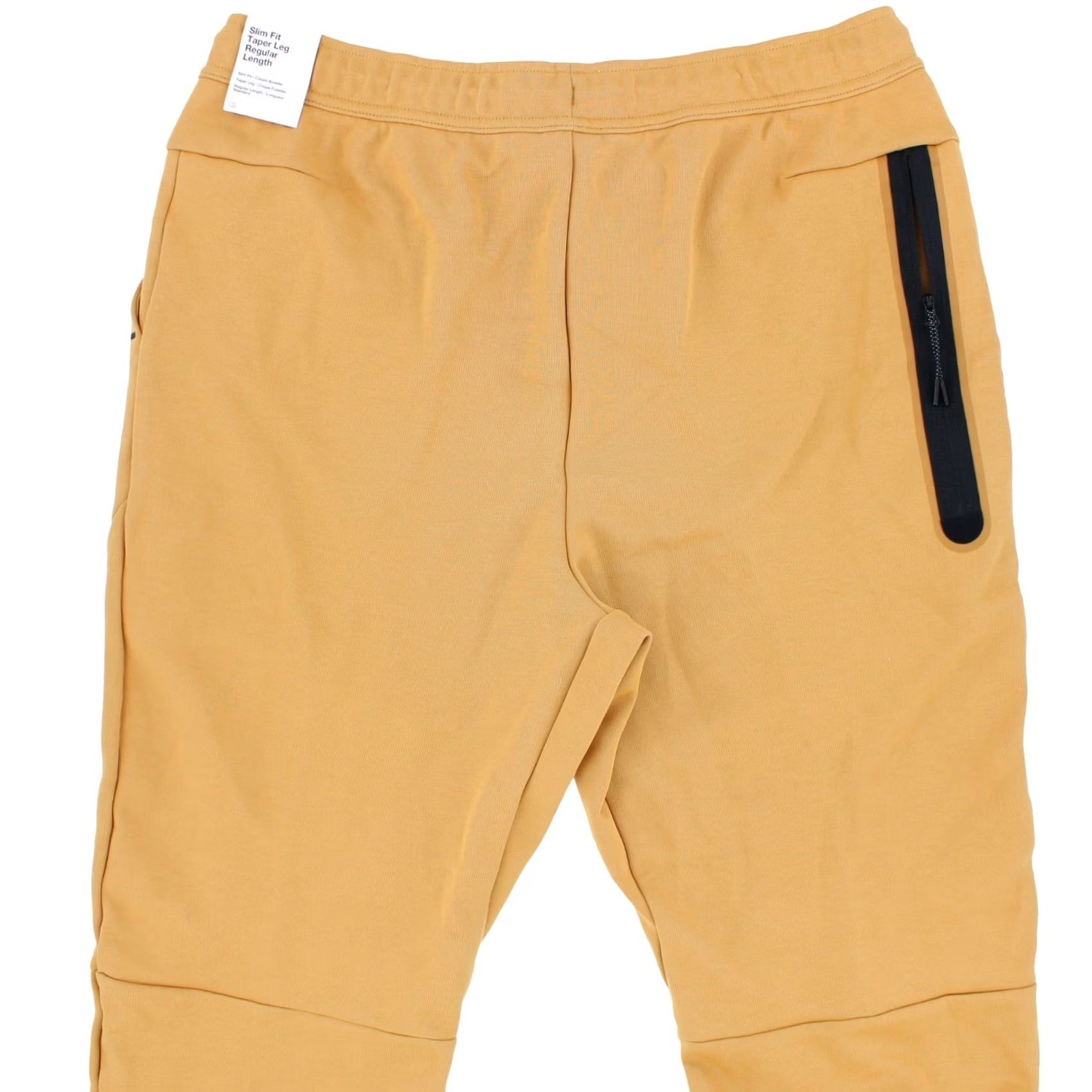 Nike Nike Men's Sweatpants Joggers Slim Fit Drawstring Pockets Tan XL Cotton Polyester Size US 36 / EU 52 - 2 Thumbnail