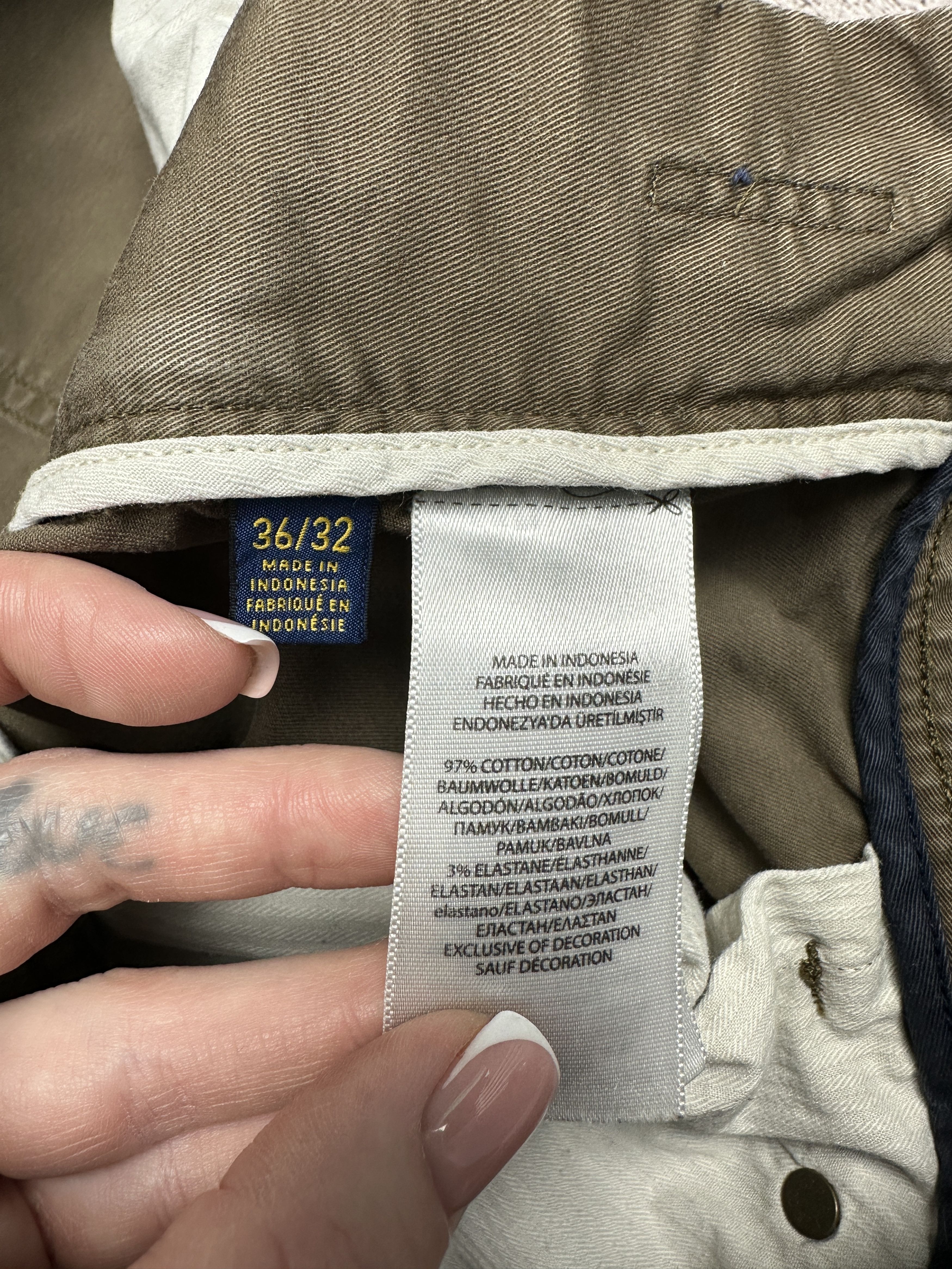 Polo Ralph Lauren × Ralph Lauren Polo Ralph Lauren Vintage Mens Chino Pants Size US 36 / EU 52 - 4 Thumbnail