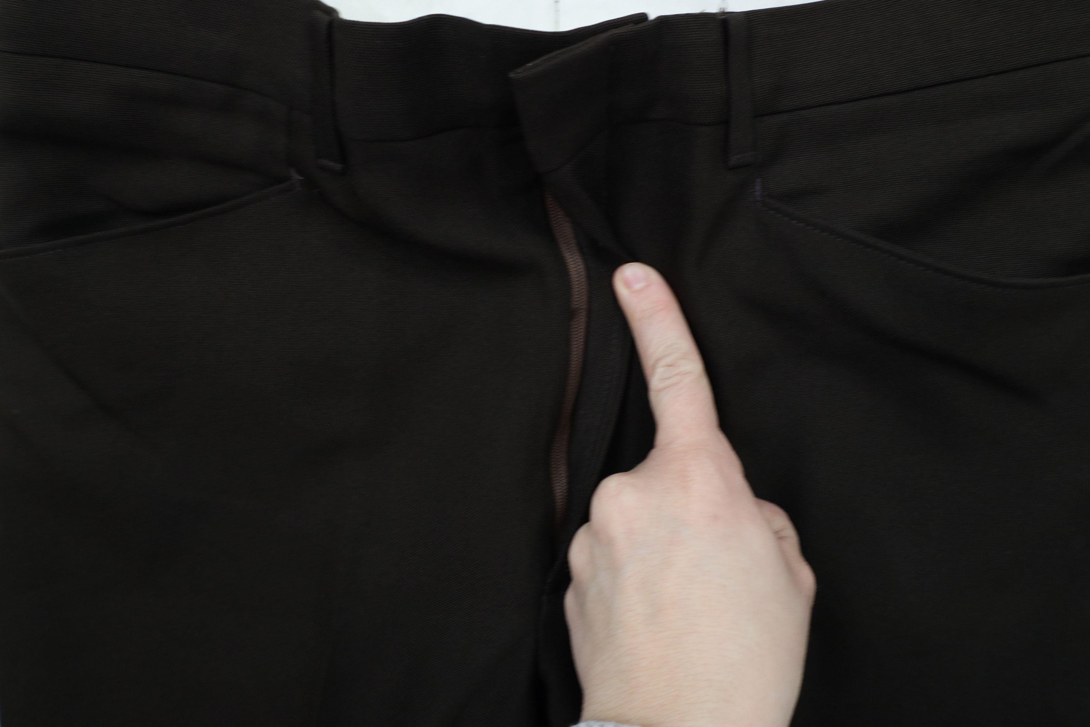 Vintage Vintage 90s Streetwear Flared Chino Pants Brown Polyester Size US 30 / EU 46 - 5 Thumbnail
