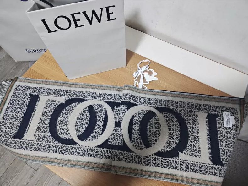 Loewe LOEWE Old floral scarf Size ONE SIZE - 3 Thumbnail