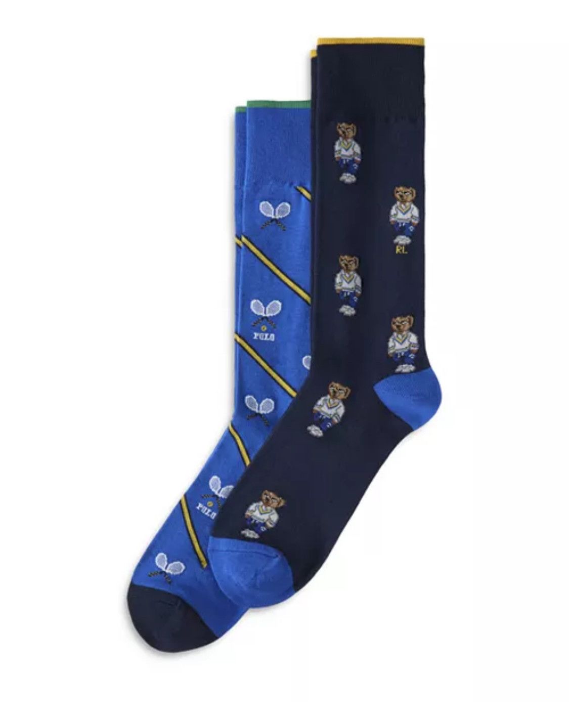 Polo Ralph Lauren Ralph Lauren Polo Athletic Club Mini Bears Crew Socks Size ONE SIZE - 1 Thumbnail