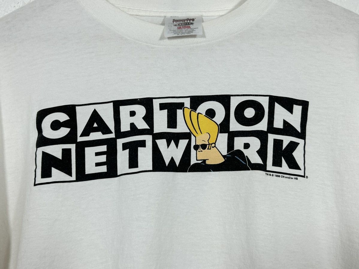 Cartoon Network × Vintage 1998 Johnny Bravo Box Logo Cartoon Network Rare Size US XXL / EU 58 / 5 - 5 Thumbnail