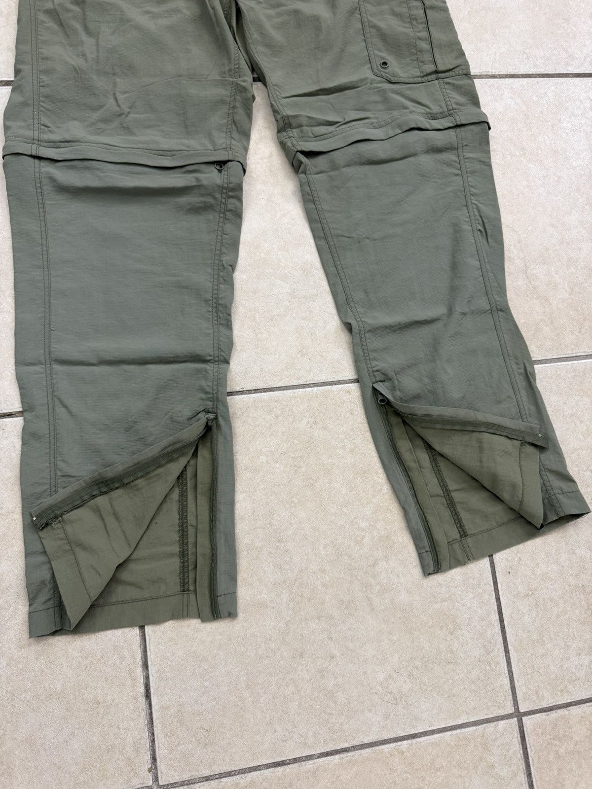 Japanese Brand Alpine Design Convertible Cargo Hiking Pants Men’s Large Size US 34 / EU 50 - 5 Thumbnail