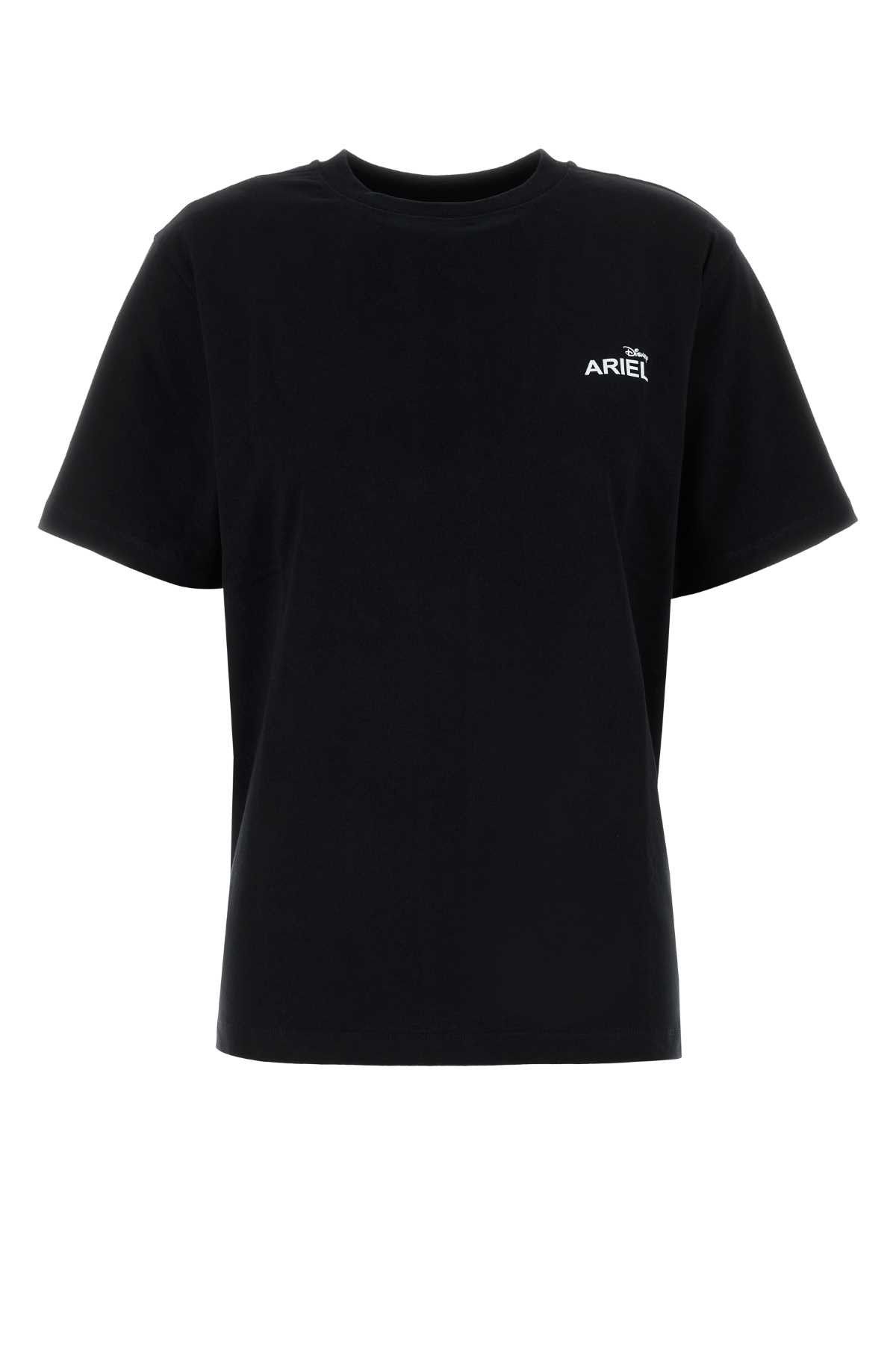 Coperni Black Cotton Coperni X Disney Ariel T-Shirt Size S / US 4 / IT 40 - 1 Thumbnail