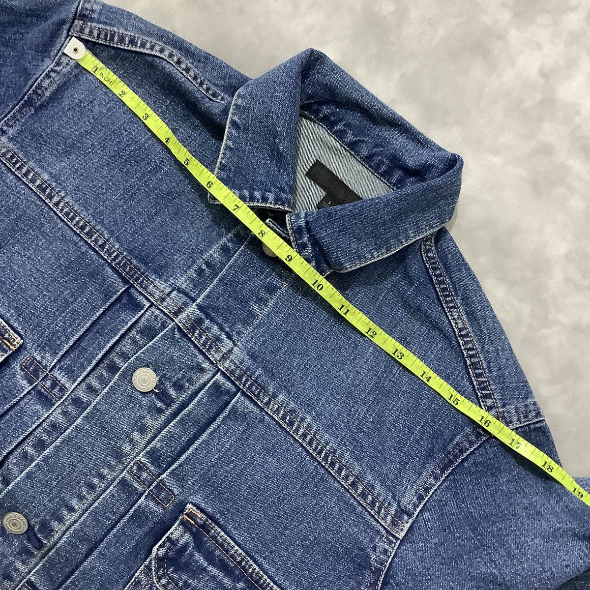 Uniqlo Uniqlo Trucker Denim Jacket Type 2 Size US S / EU 44-46 / 1 - 12 Thumbnail
