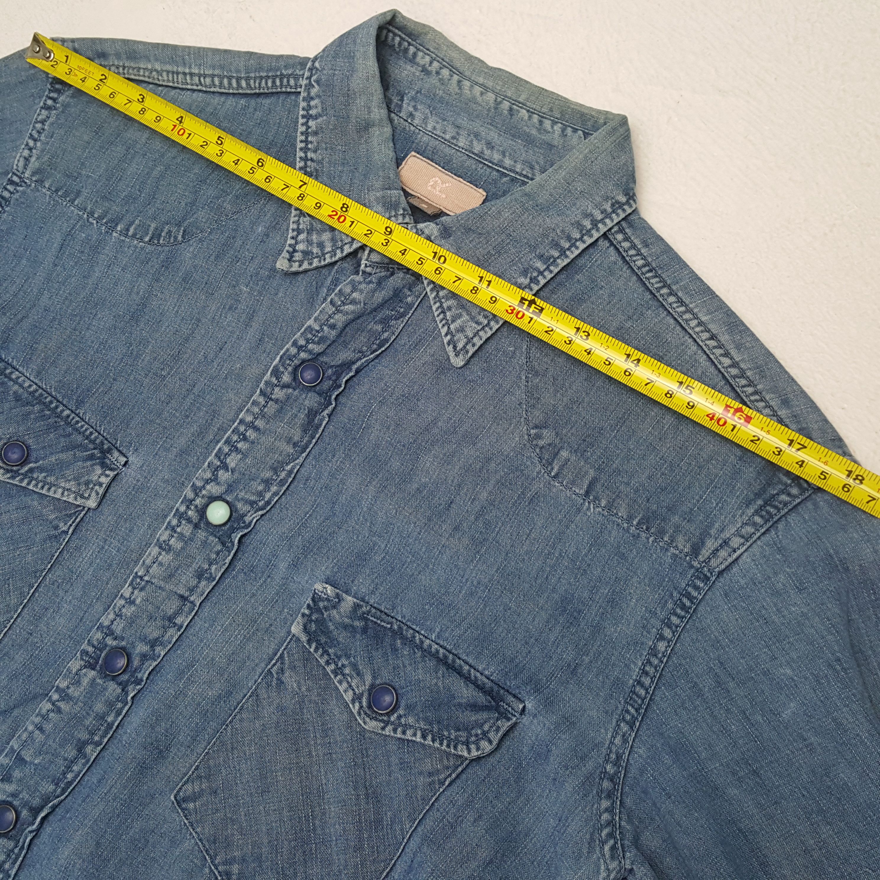 45rpm 45rpm Japanese Brand Double Pocket Shirt RR21 Size US M / EU 48-50 / 2 - 4 Thumbnail