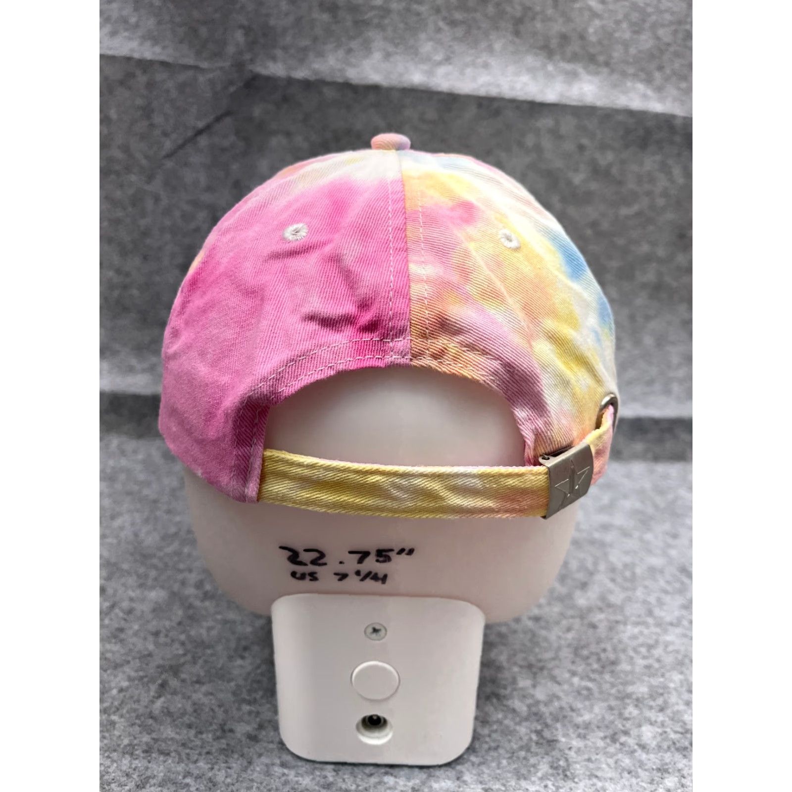 Vintage VINTAGE Jeffree Star Hat Cap Strap Back Women One Size Rainbow Tie Dye 100% Cotton Rare Size ONE SIZE - 6 Thumbnail