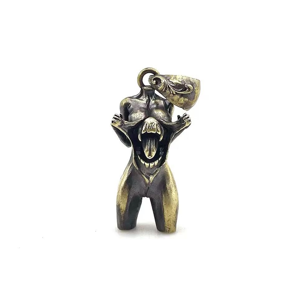 Other Evil Spirits Pendants Charm Vintage Keyring Keychain Size ONE SIZE - 1 Thumbnail