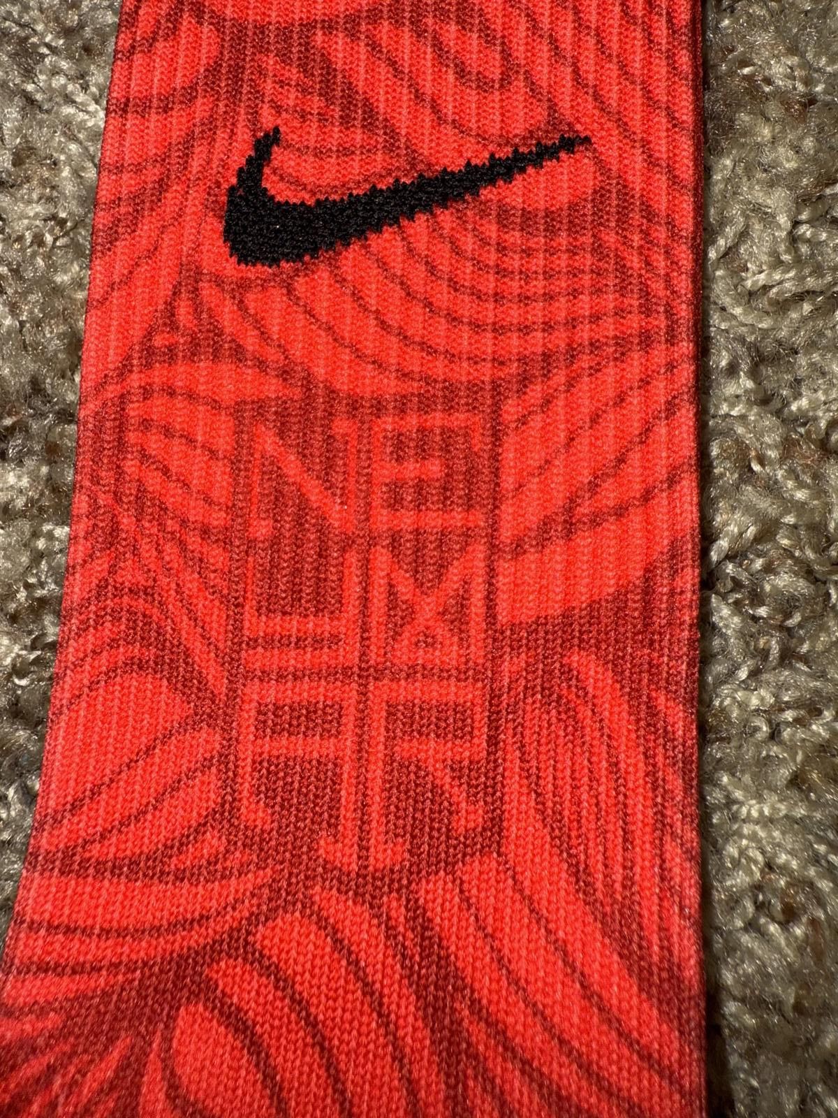 Nike Nike Elite MatchFit Neymar Sock - Red/Black Size ONE SIZE - 6 Thumbnail