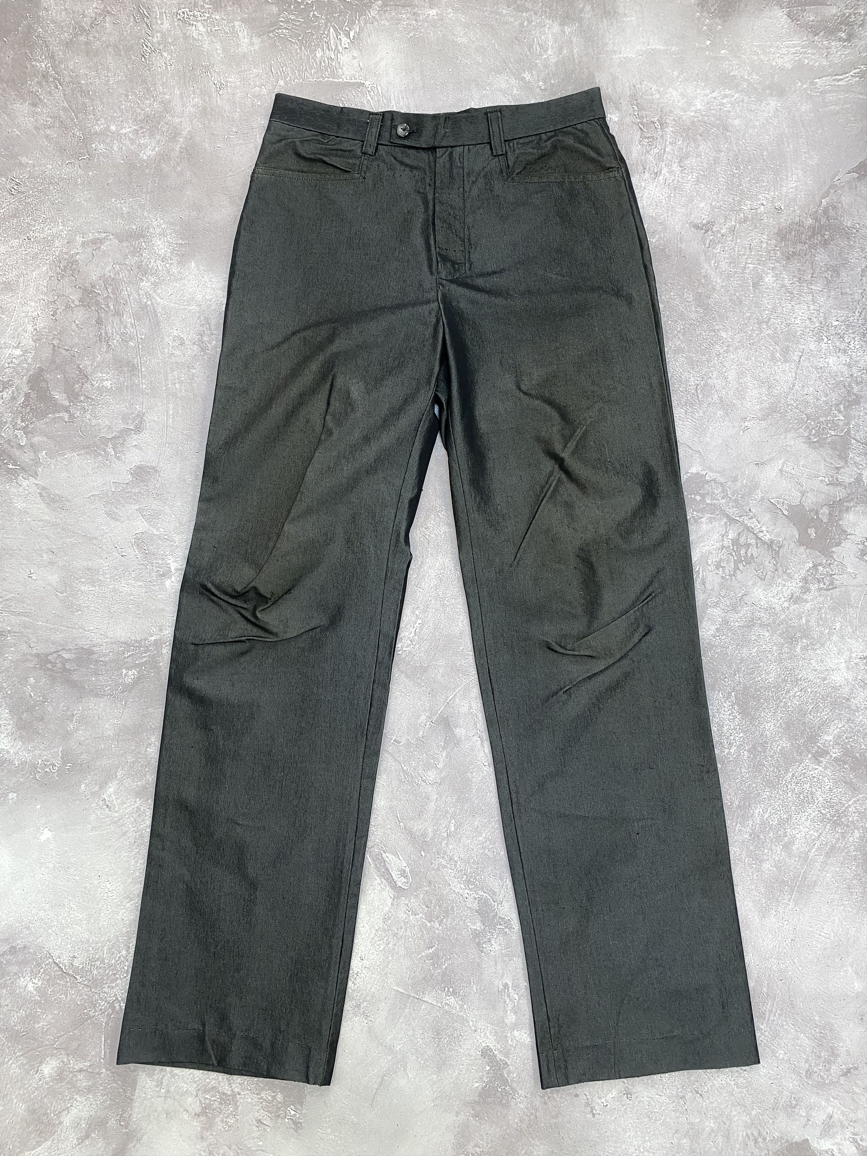Versace × Vintage Vintage Versace Jeans Couture Casual Pants Graphite Size US 31 - 1 Thumbnail