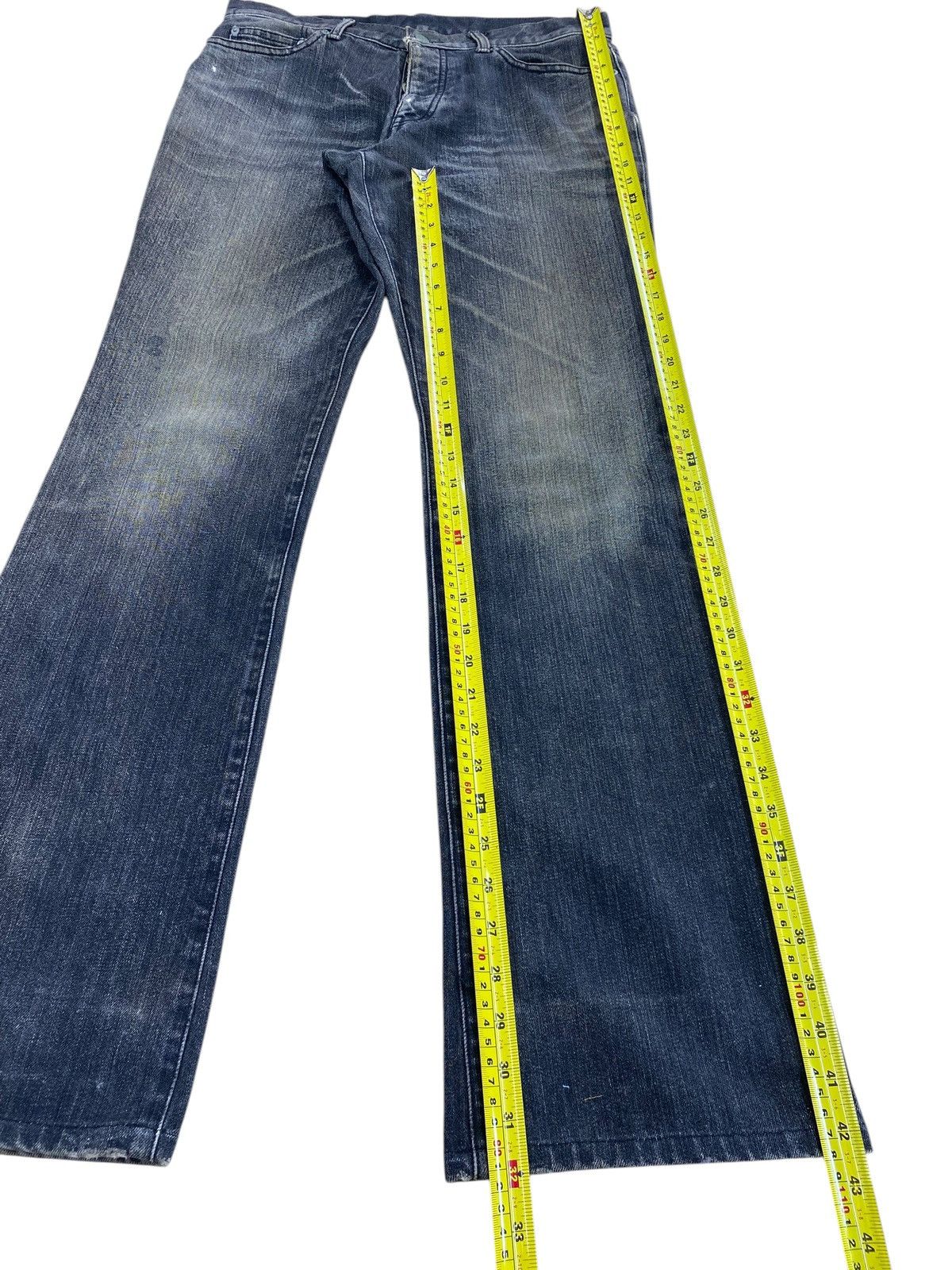 Tornado Mart Tornado Mart Blue Wash Style Flare Jeans Size US 32 / EU 48 - 8 Thumbnail