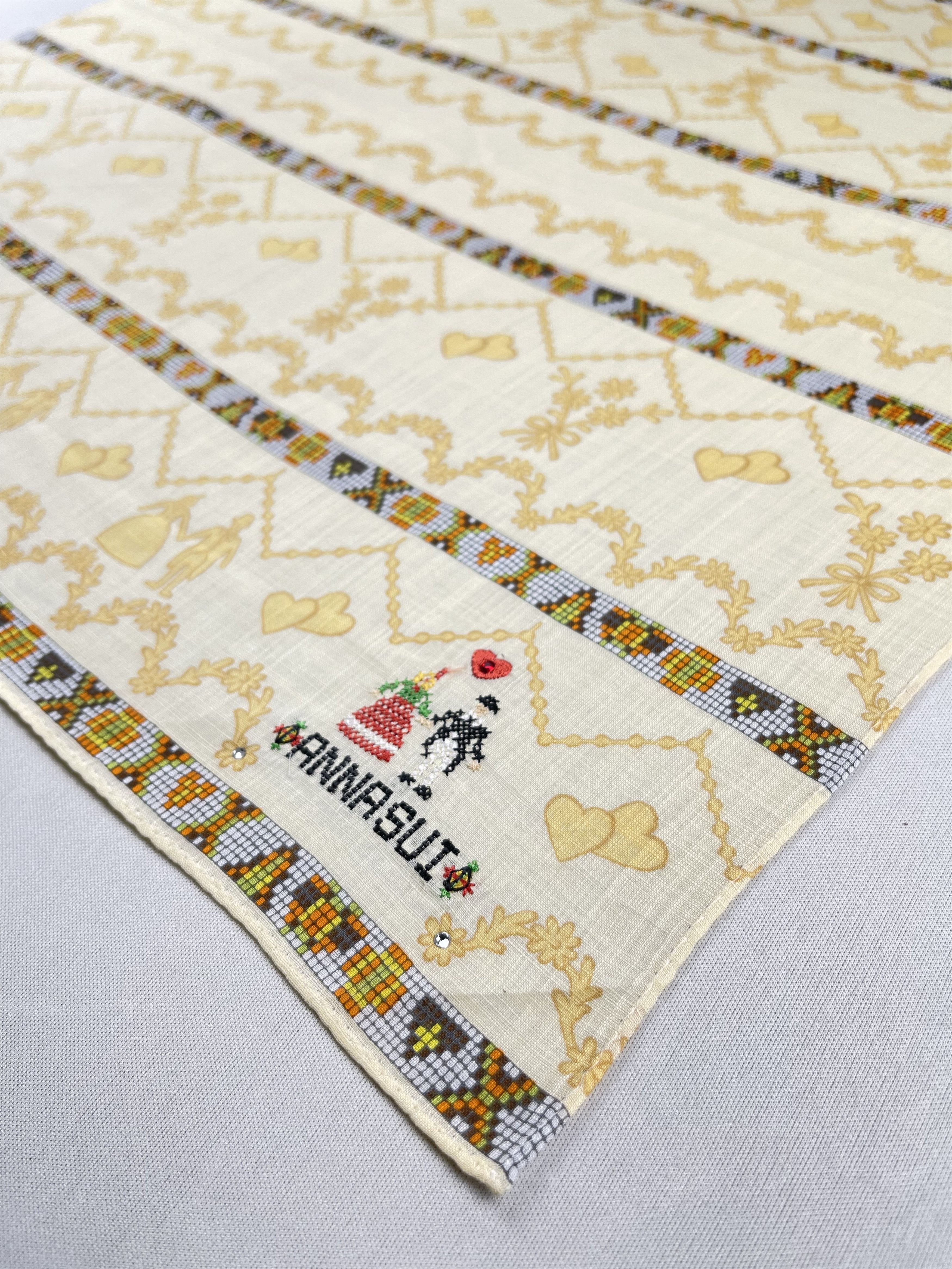 Other Vintage Anna Sui Handkerchief Pocket Square Bandana HM0054 Size ONE SIZE - 4 Thumbnail