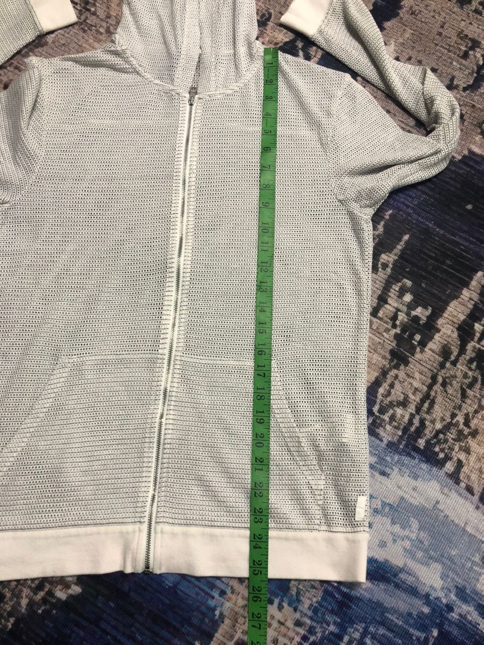 Armani Exchange G-Fall-2014 Armani Exchange Mesh Hoodie Zipper Size S / US 4 / IT 40 - 17 Thumbnail