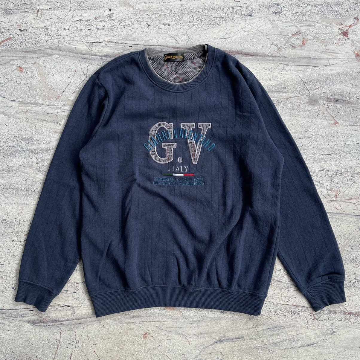 Valentino Vintage gianni Valentino crewneck Size US L / EU 52-54 / 3 - 1 Thumbnail