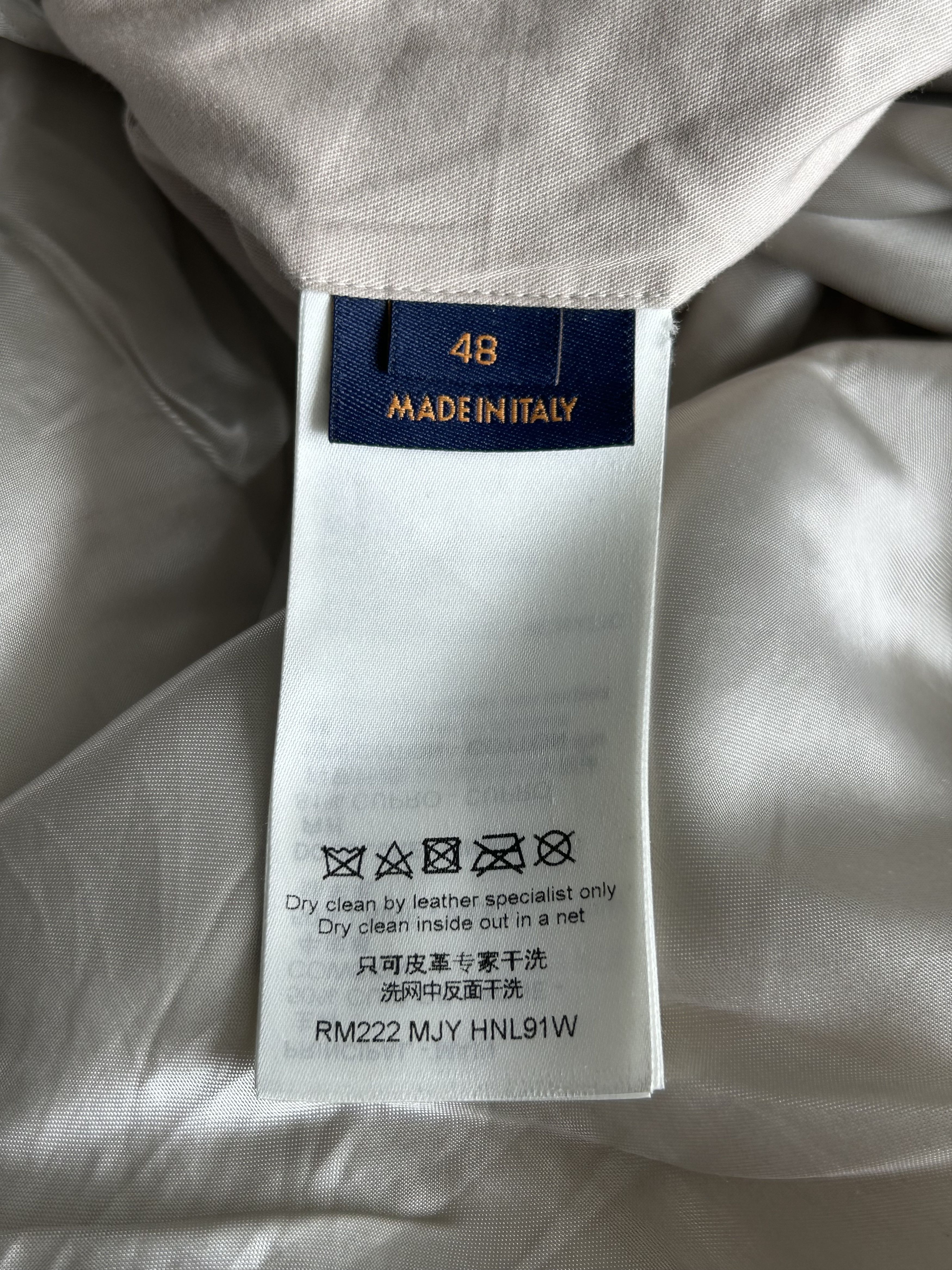 Louis Vuitton Louis Vuitton White & Blue Bunny Varsity Jacket Size US L / EU 52-54 / 3 - 4 Thumbnail