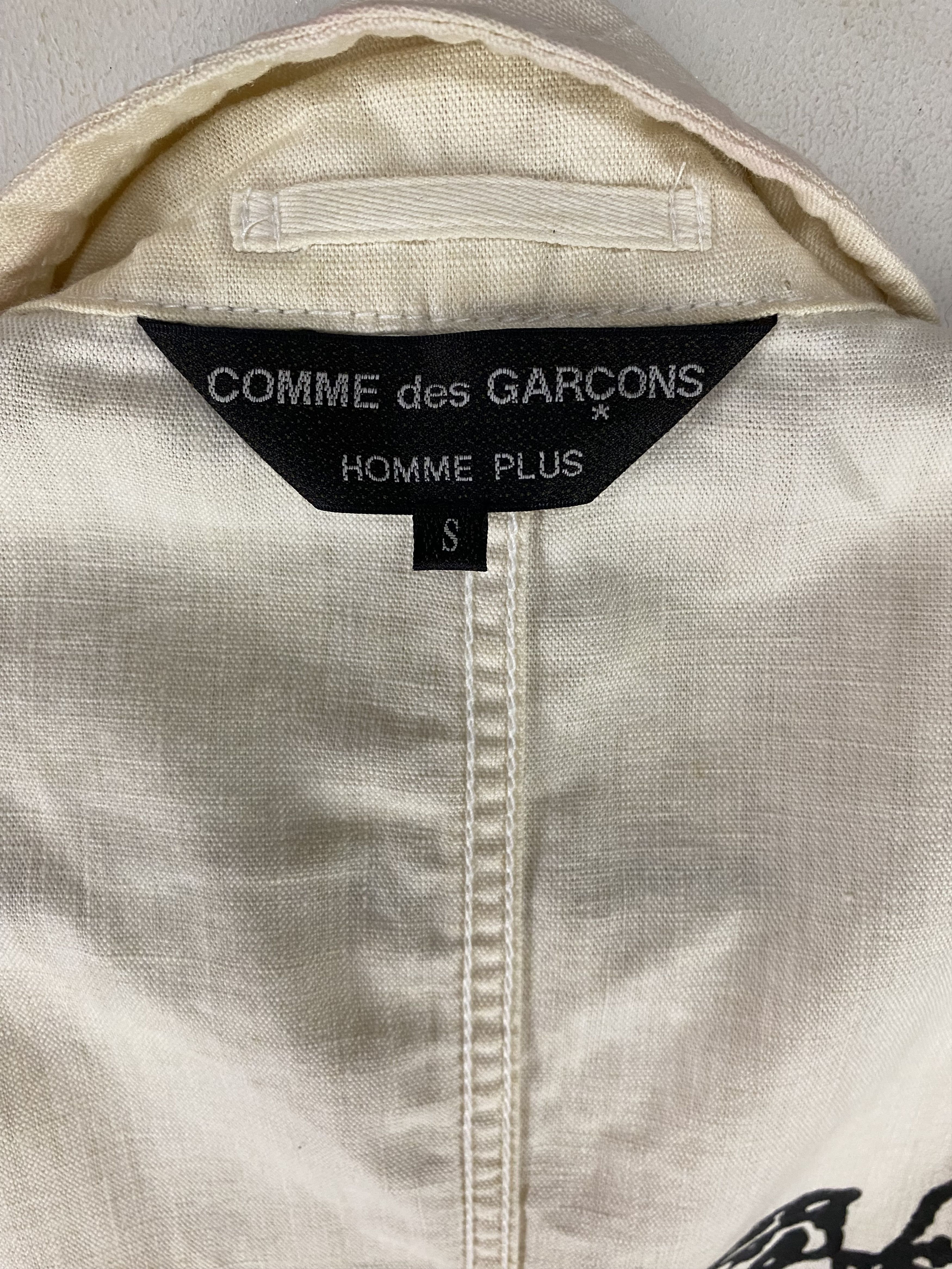 Comme des Garcons Homme Plus SS03 Cdgh X Alex Stadler printed lined works jacket Size US S / EU 44-46 / 1 - 12 Thumbnail