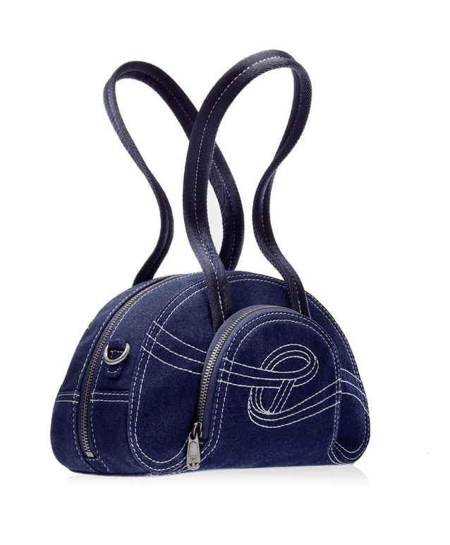 Telfar Small Denim Dumpling - Blue Size ONE SIZE - 3 Thumbnail