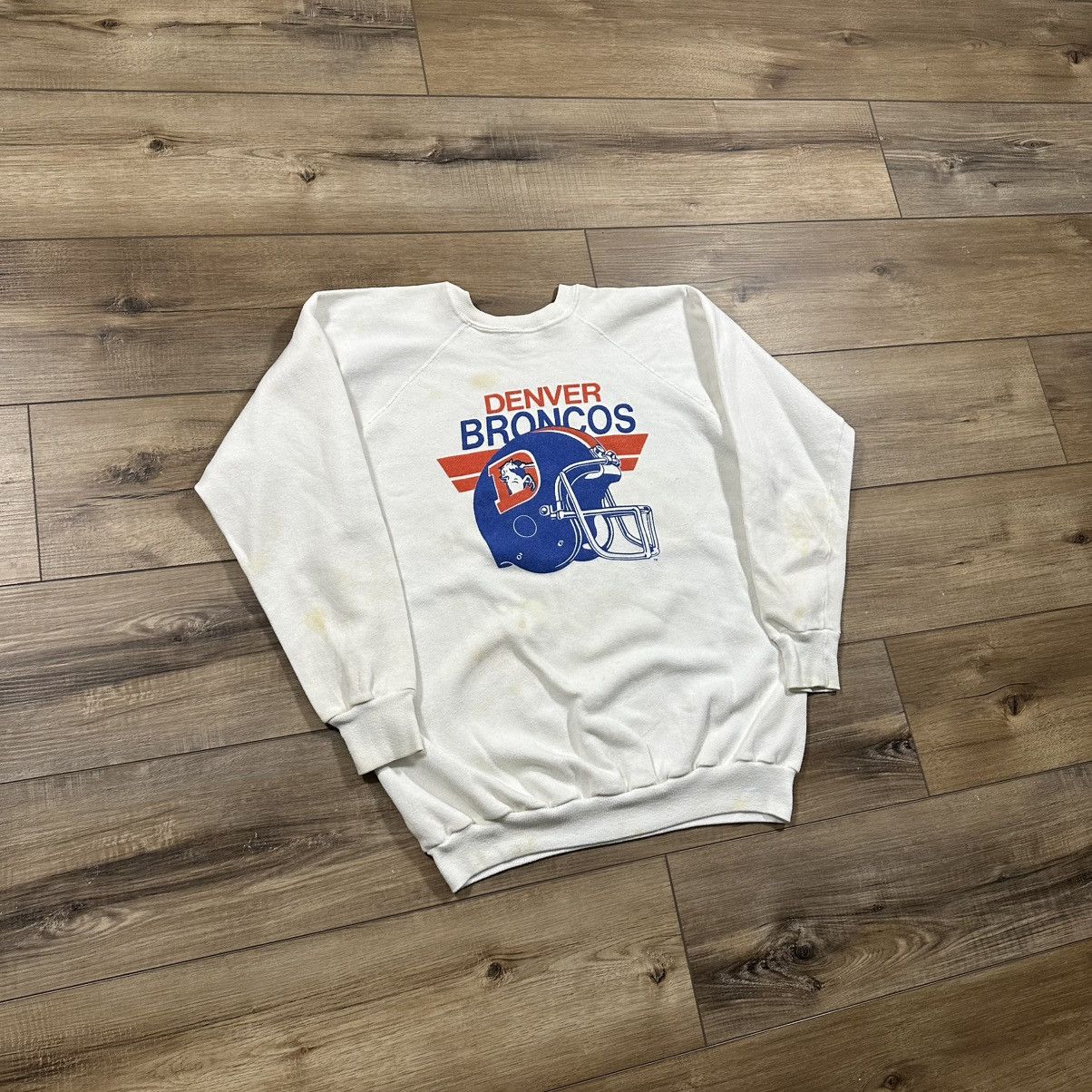 Other Vintage 80s Trench NFL Denver Broncos Crewneck Sweatshirt Size US S / EU 44-46 / 1 - 2 Thumbnail