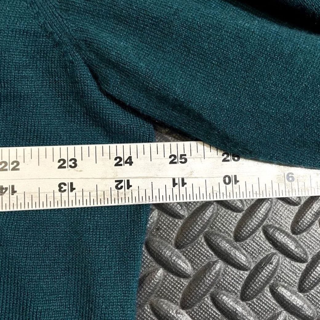 Apt. 9 APT.9 Merino Wool Green V-Neck Knit Pullover Sweater Men XXL Big & Tall NWT Size US XXL / EU 58 / 5 - 6 Thumbnail