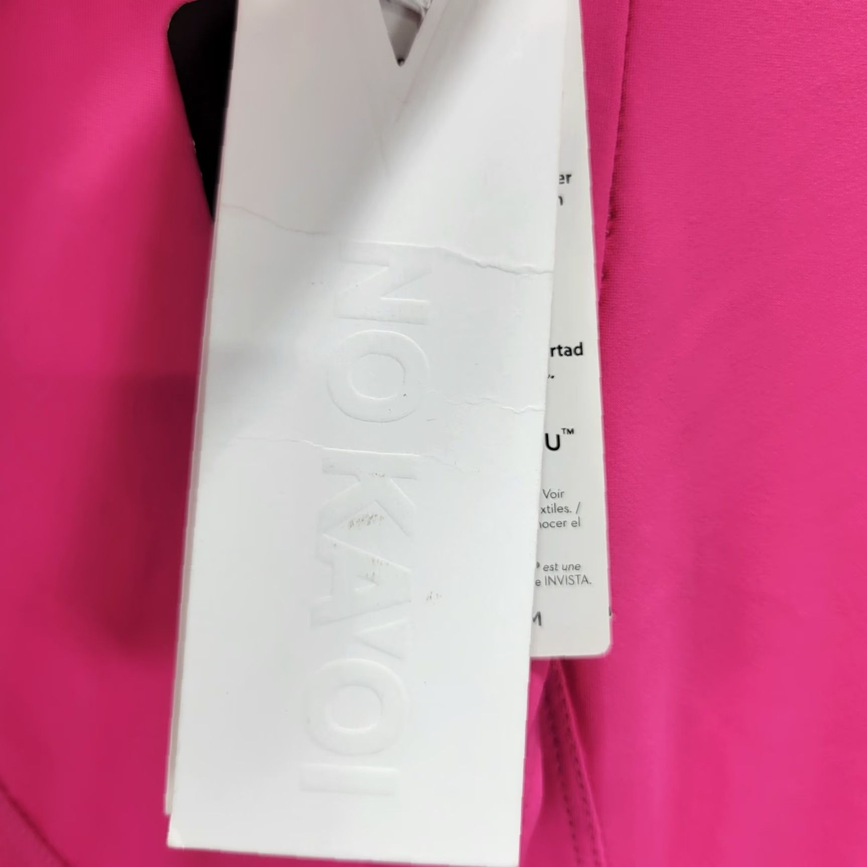 Vintage NO KA'OI Women's Leggings Pink High Rise S/M NWT Equinox Size 28" / US 6 / IT 42 - 5 Thumbnail