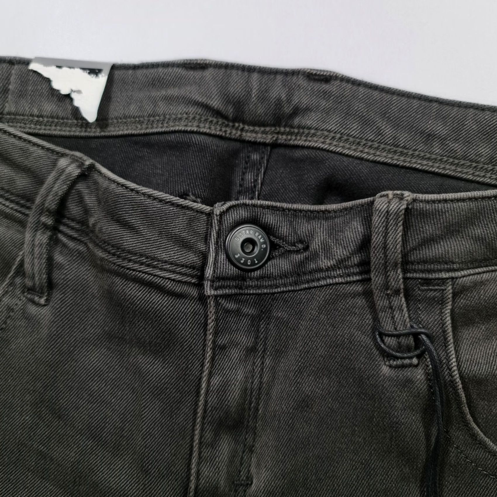 G-Star G-Star Slim Jeans Womens Grey W32 L32 Stretch Denim 5-Pocket Logo New with Tags Size 24" / US 00 / IT 34 - 4 Thumbnail