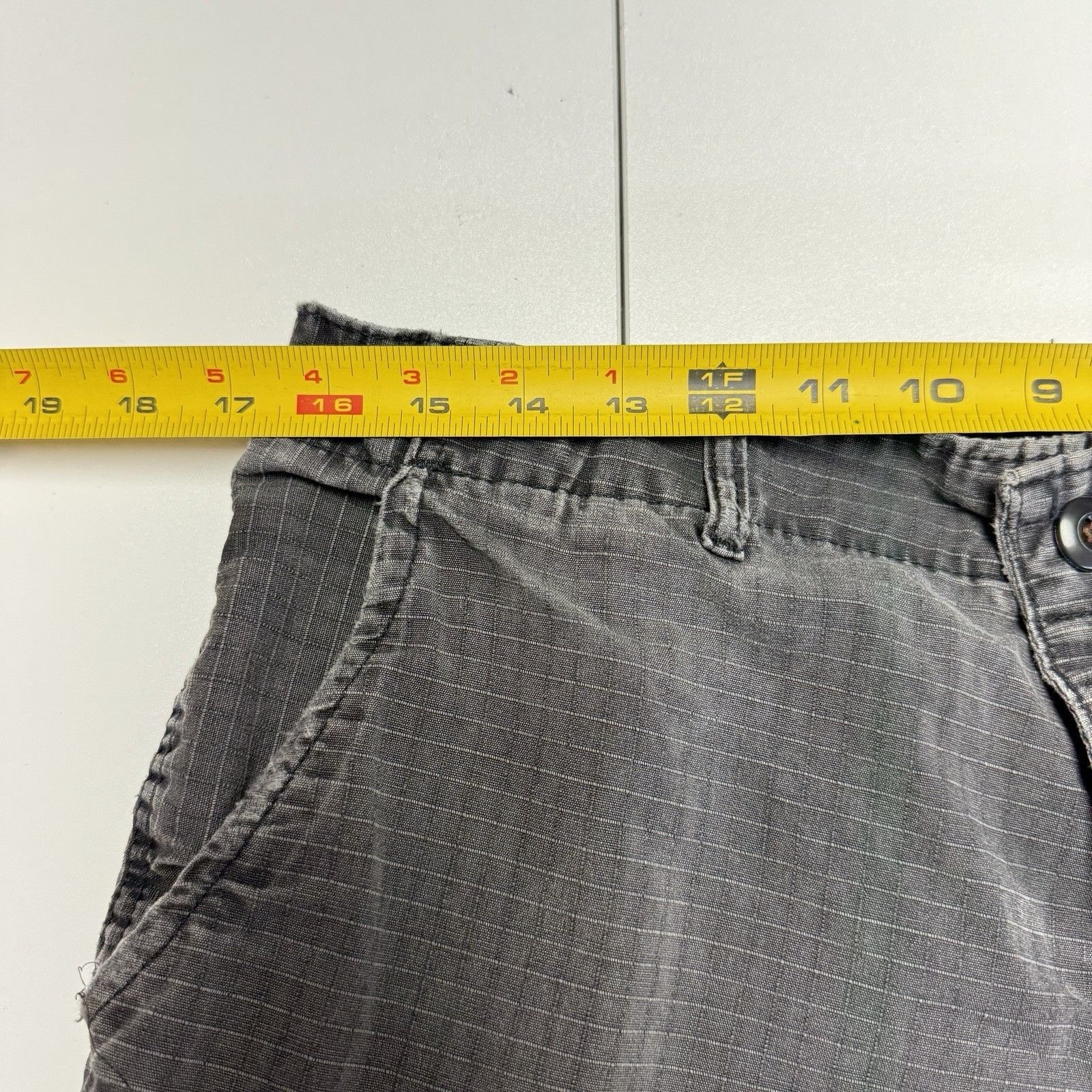 Vintage Vintage Military Trouser Cargo Pants Mens Faded Gray Ripstop Size US 32 / EU 48 - 13 Thumbnail