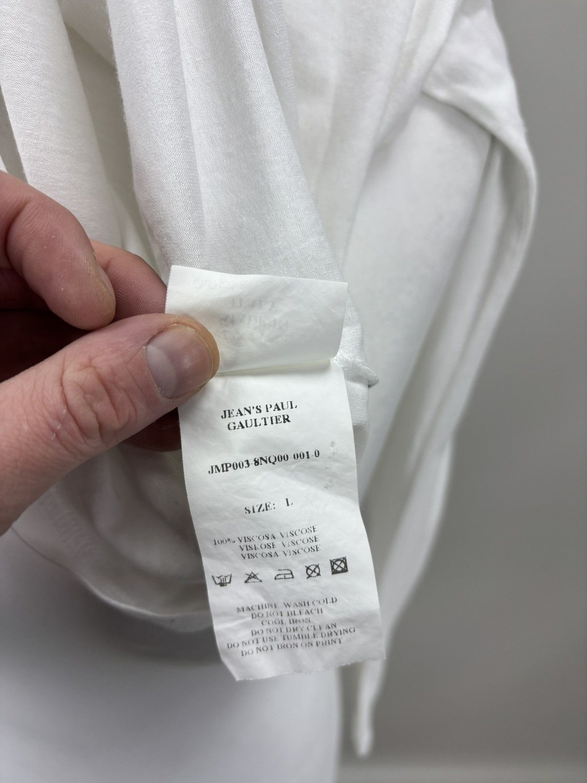 Jean Paul Gaultier Womens long sleeve Jean Paul Gaultier Size L Color White Size L / US 10 / IT 46 - 15 Thumbnail